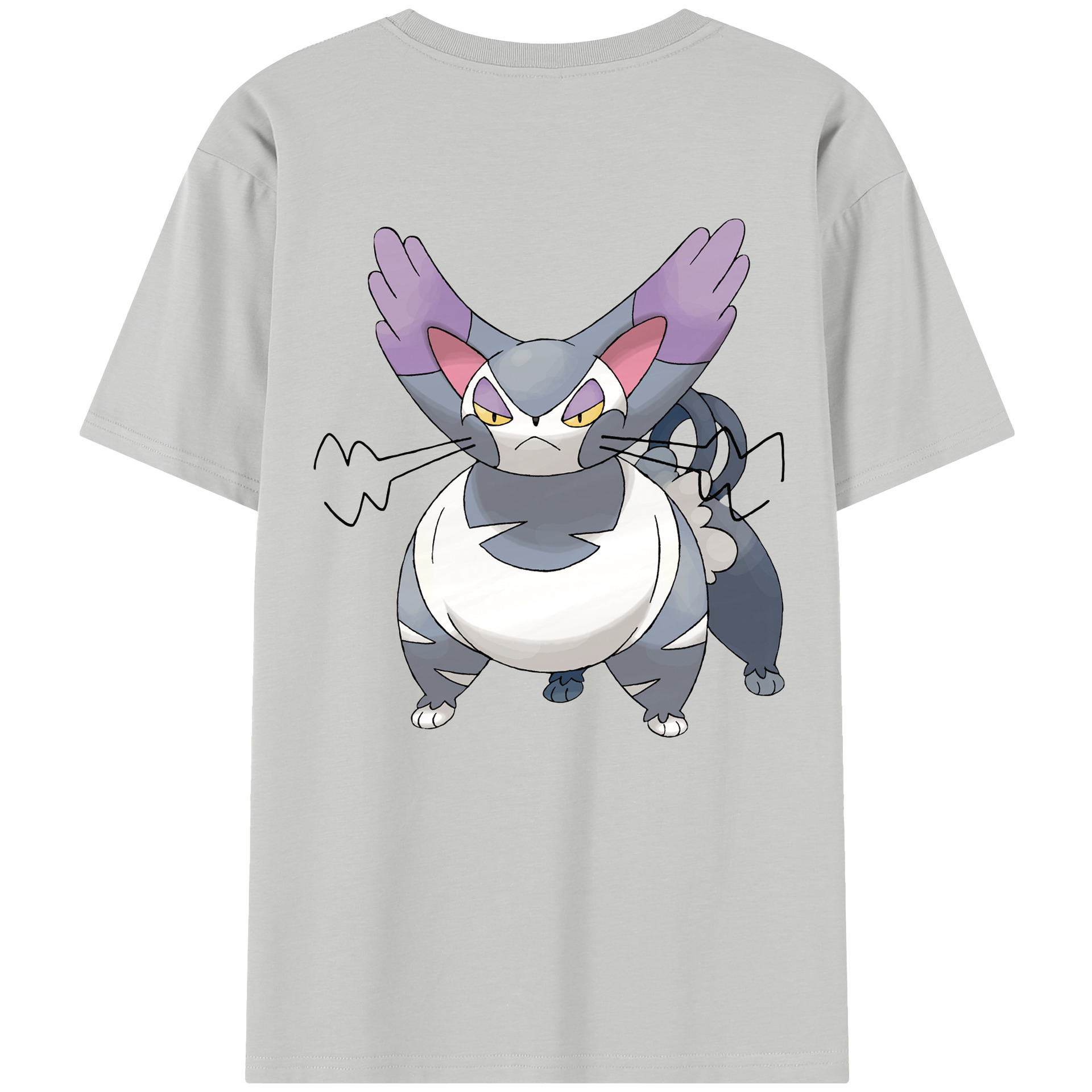 （画像用） ポケットモンスター Pokémon レディース半袖Tシャツ(バックプリント)