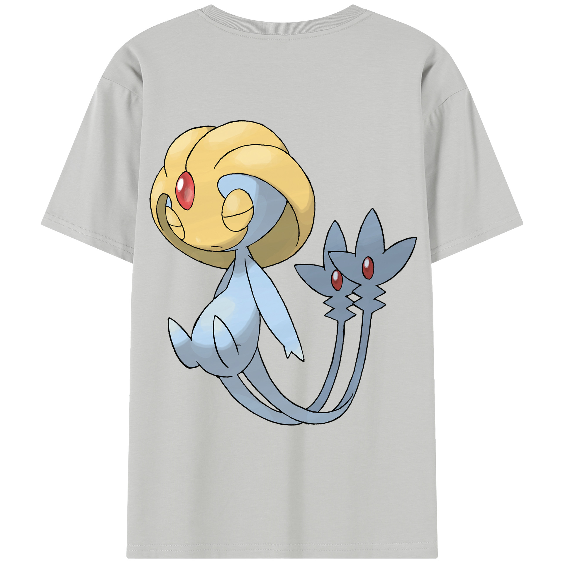 （画像用） ポケットモンスター Pokémon レディース半袖Tシャツ(バックプリント)