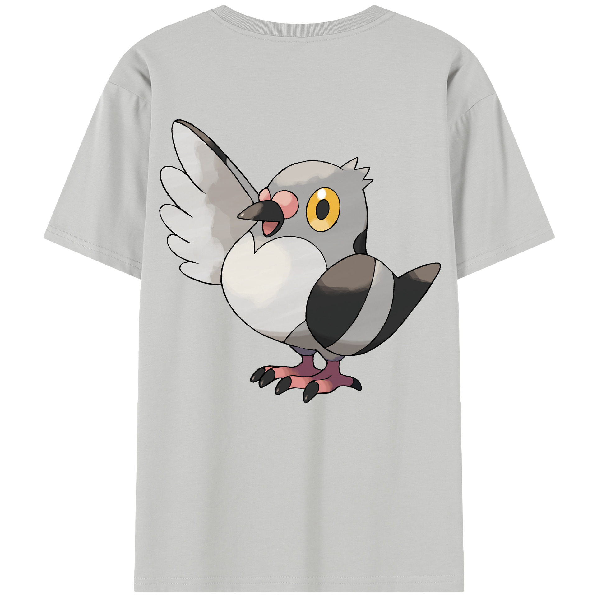 （画像用） ポケットモンスター Pokémon レディース半袖Tシャツ(バックプリント)