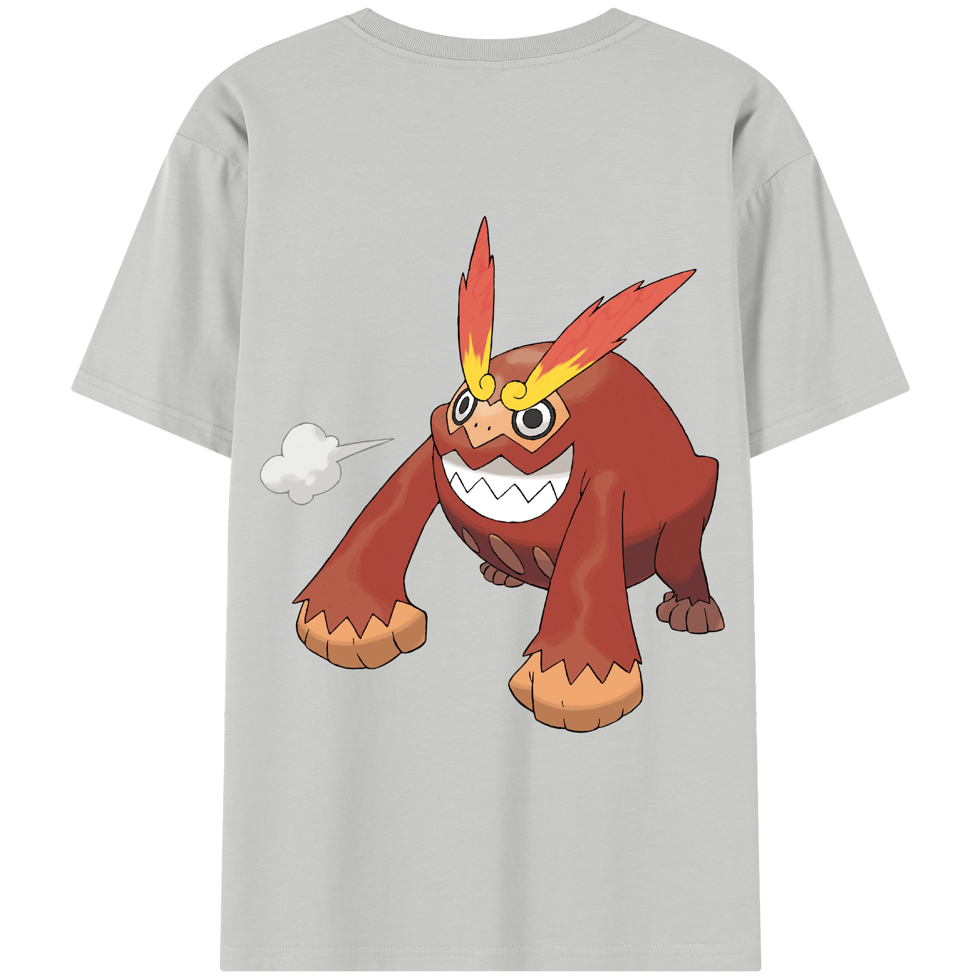 （画像用） ポケットモンスター Pokémon レディース半袖Tシャツ(バックプリント)