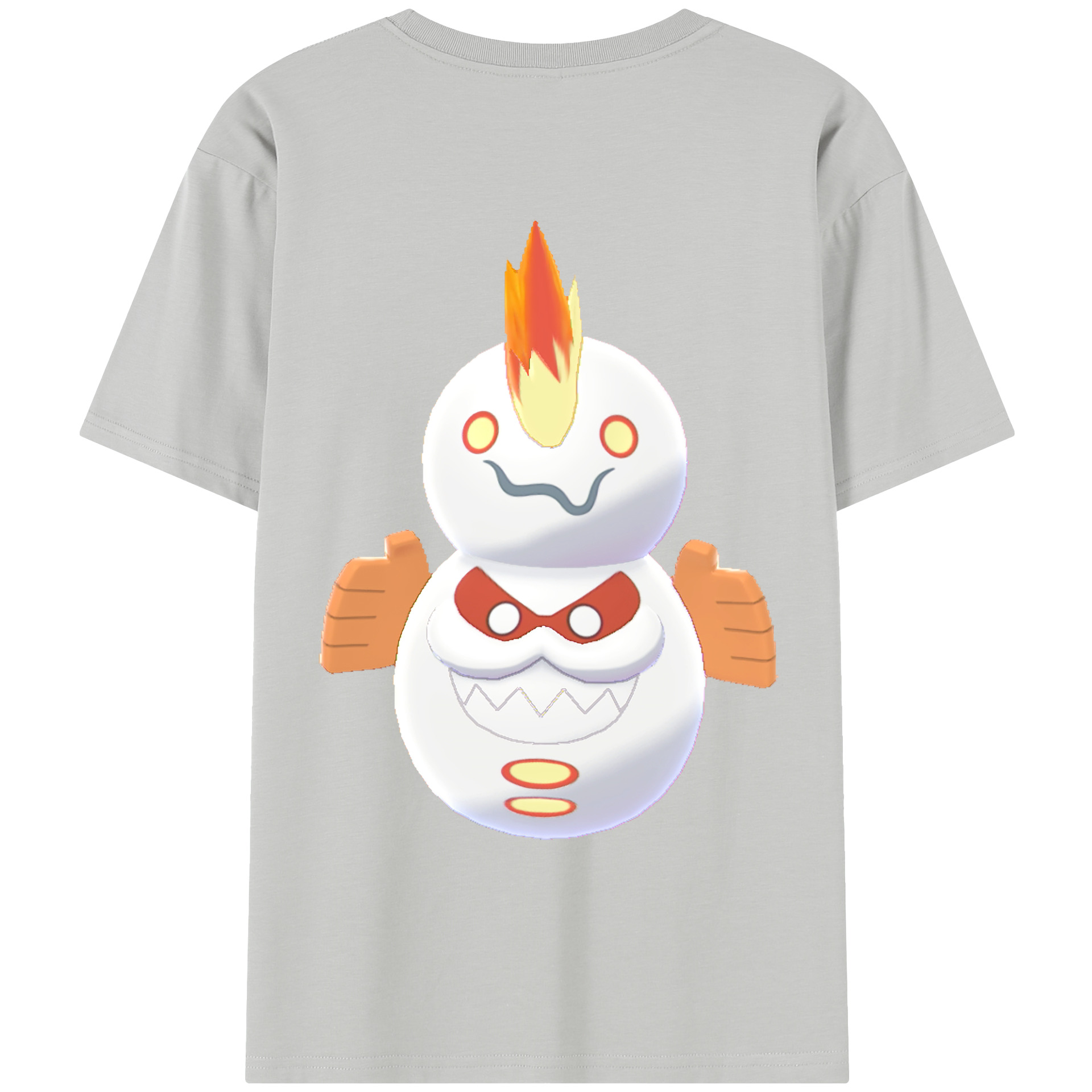 （画像用） ポケットモンスター Pokémon レディース半袖Tシャツ(バックプリント)
