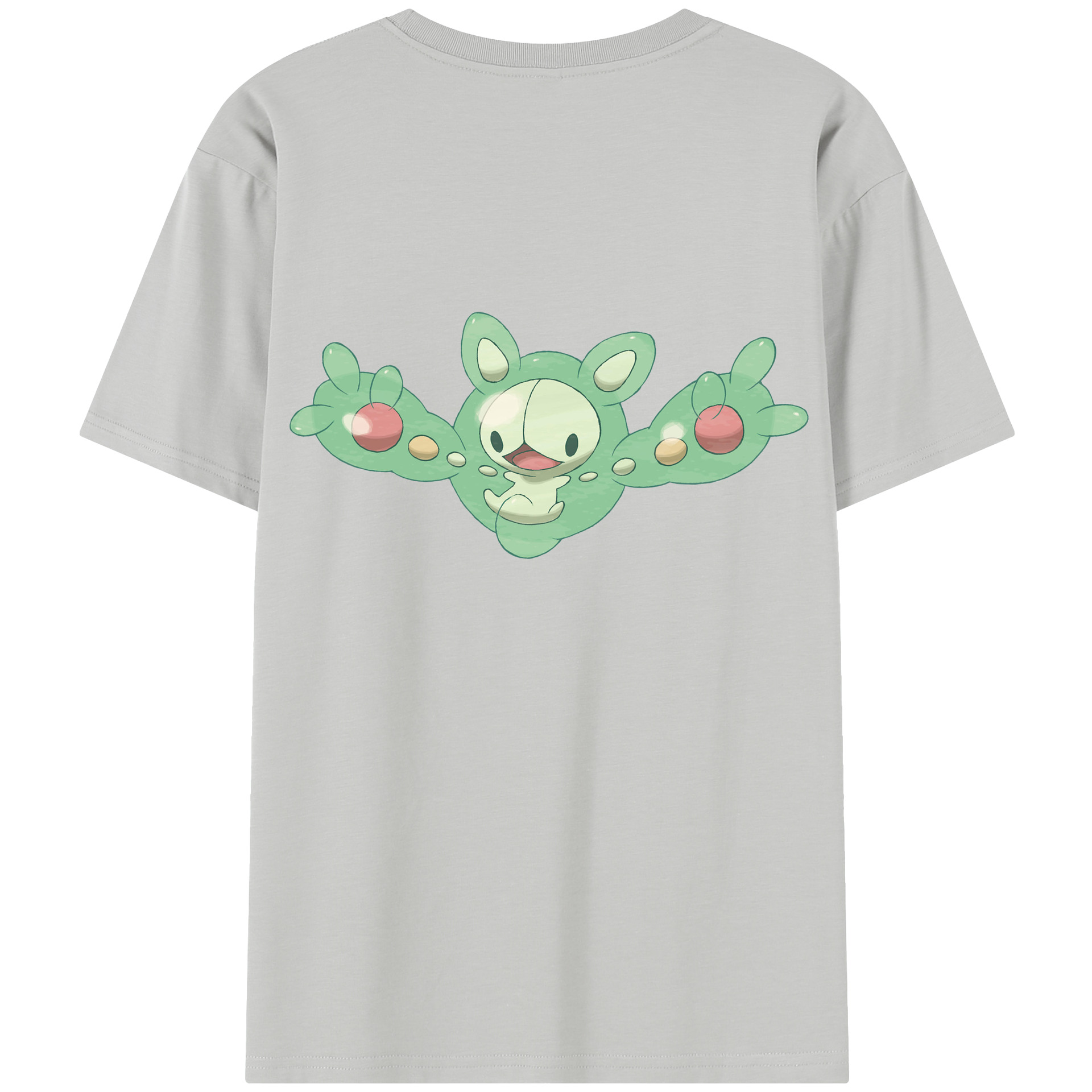 （画像用） ポケットモンスター Pokémon レディース半袖Tシャツ(バックプリント)
