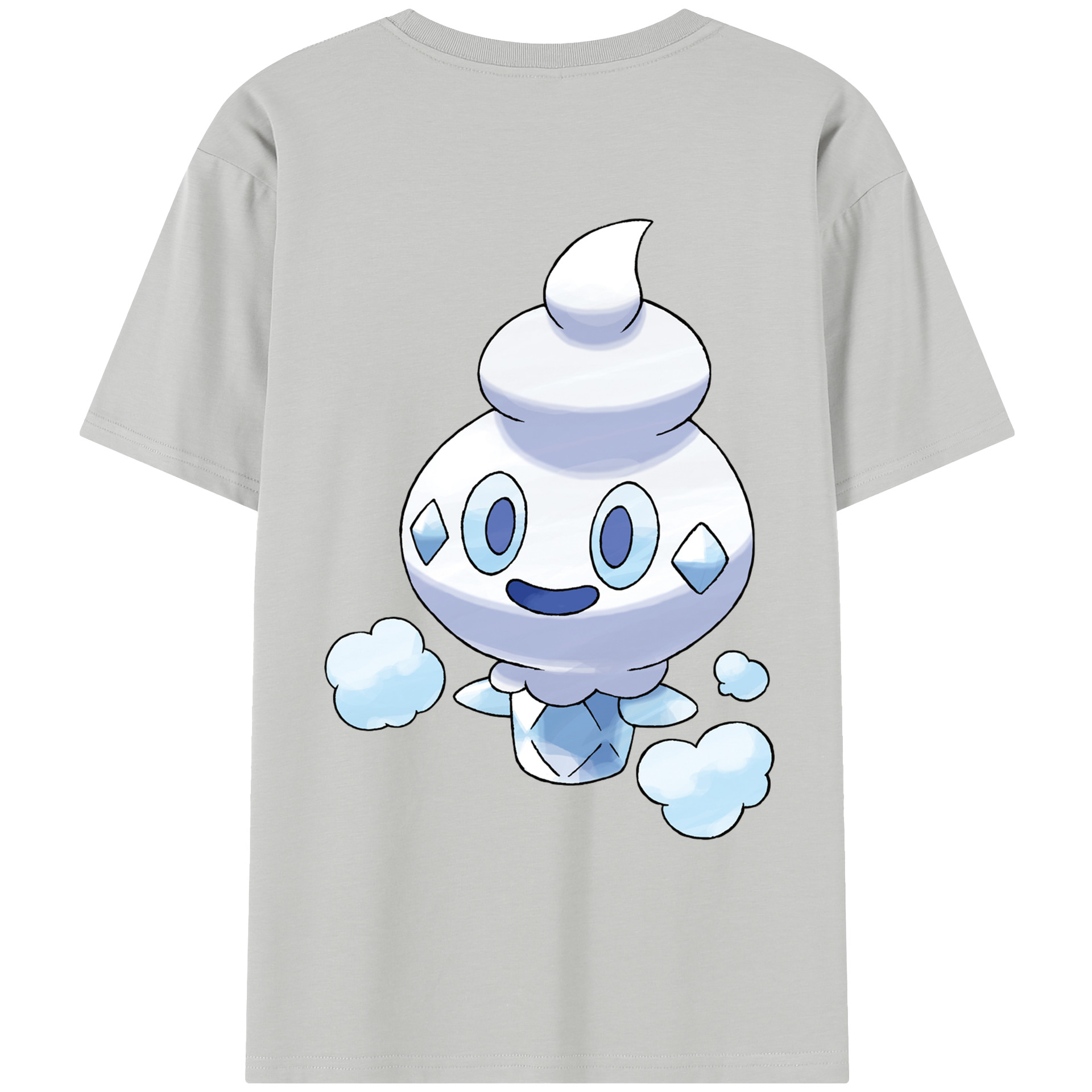 （画像用） ポケットモンスター Pokémon レディース半袖Tシャツ(バックプリント)
