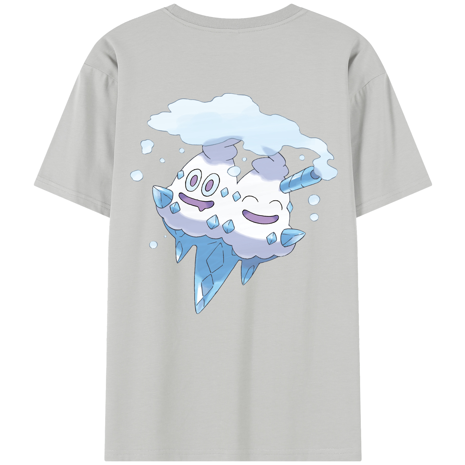 （画像用） ポケットモンスター Pokémon レディース半袖Tシャツ(バックプリント)