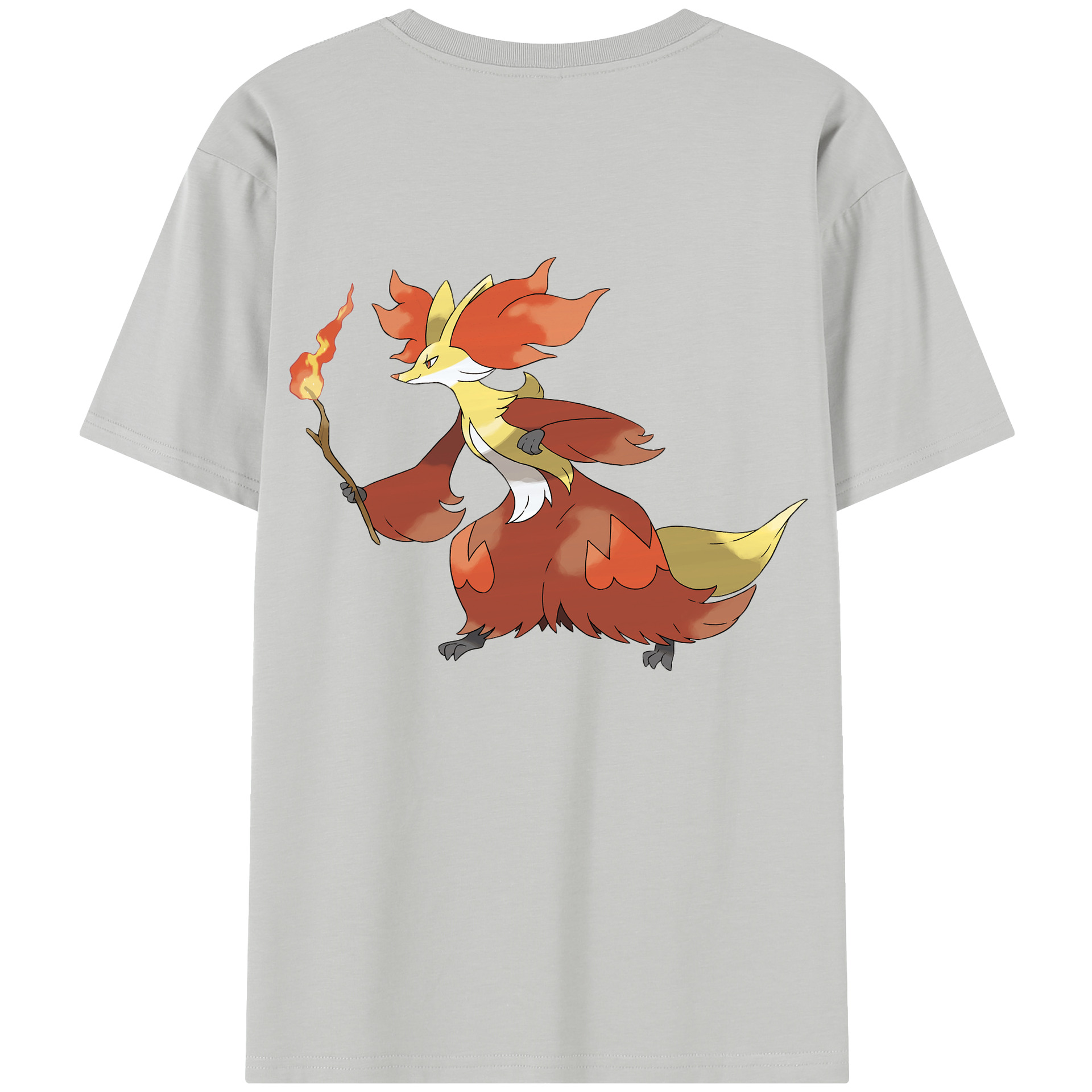 （画像用） ポケットモンスター Pokémon レディース半袖Tシャツ(バックプリント)