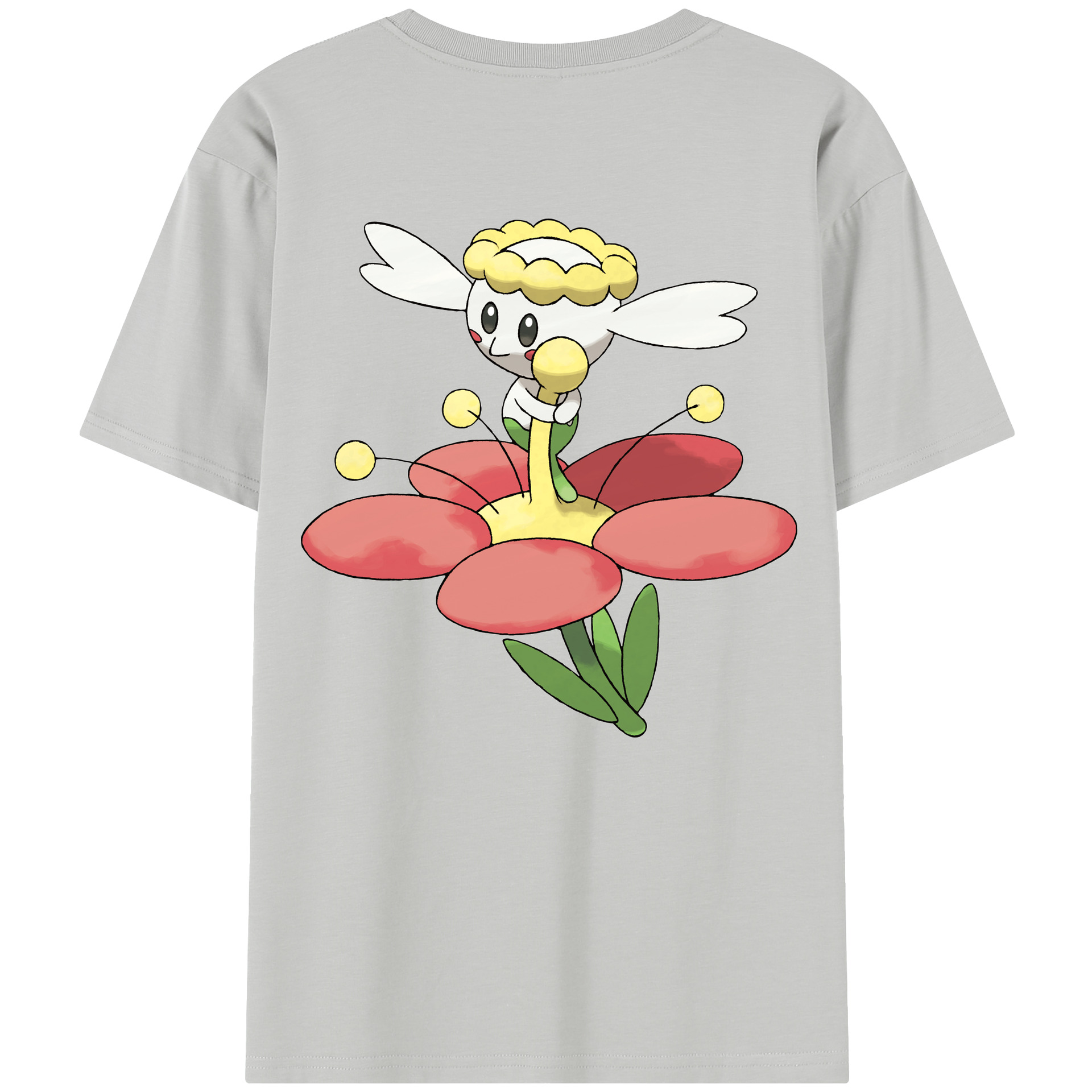 （画像用） ポケットモンスター Pokémon レディース半袖Tシャツ(バックプリント)