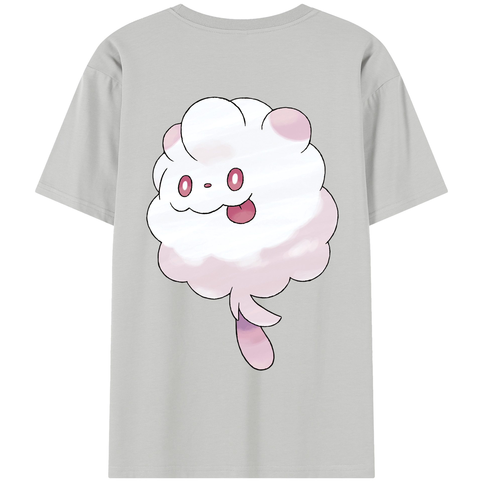 （画像用） ポケットモンスター Pokémon レディース半袖Tシャツ(バックプリント)
