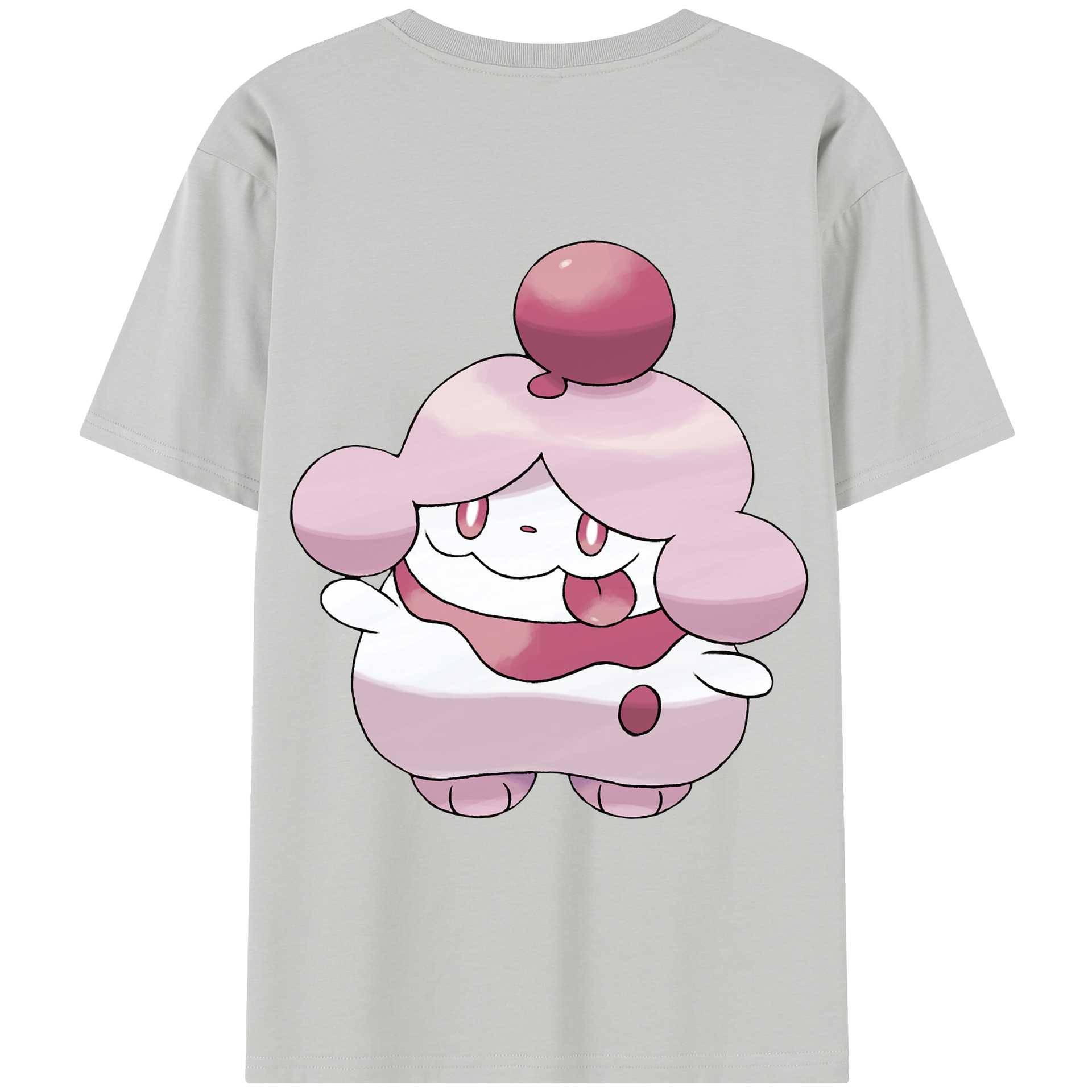 （画像用） ポケットモンスター Pokémon レディース半袖Tシャツ(バックプリント)
