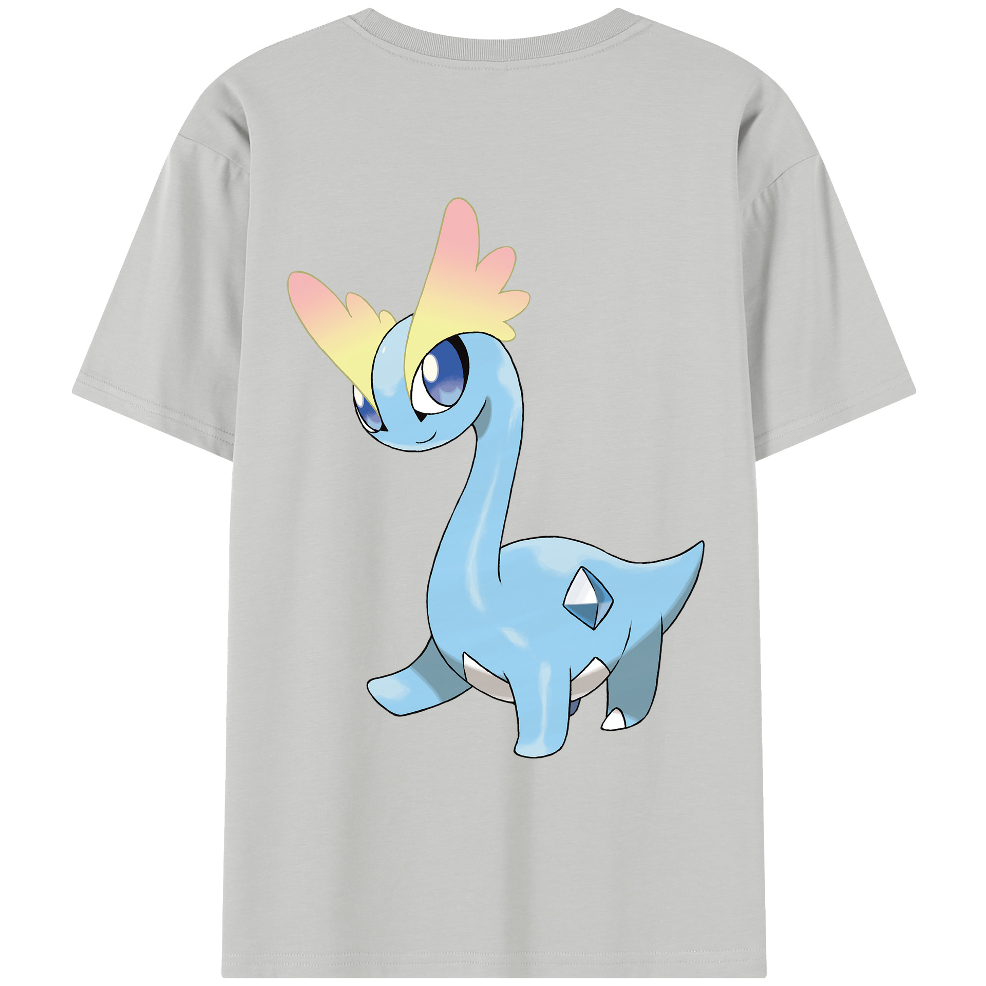 （画像用） ポケットモンスター Pokémon レディース半袖Tシャツ(バックプリント)