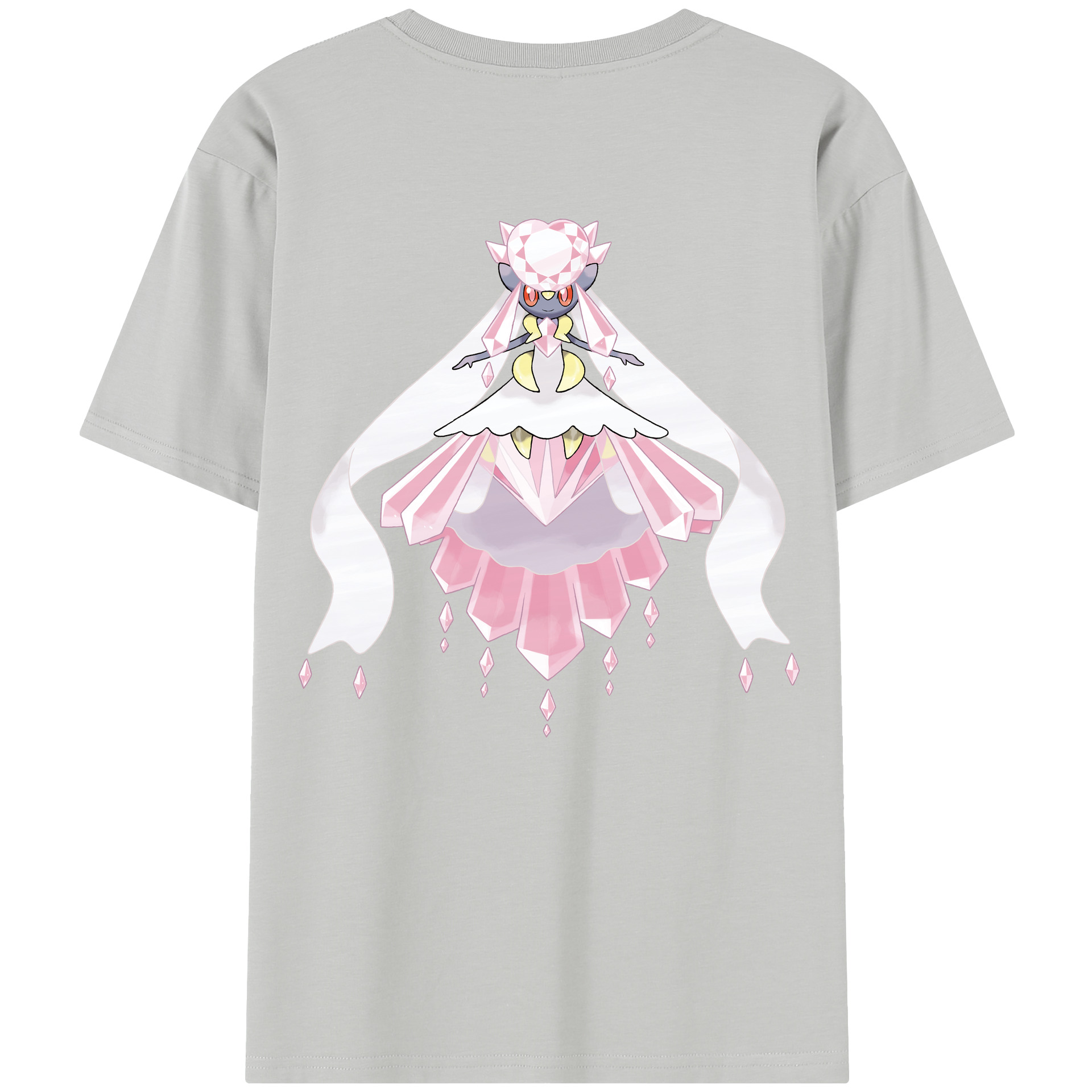 （画像用） ポケットモンスター Pokémon レディース半袖Tシャツ(バックプリント)