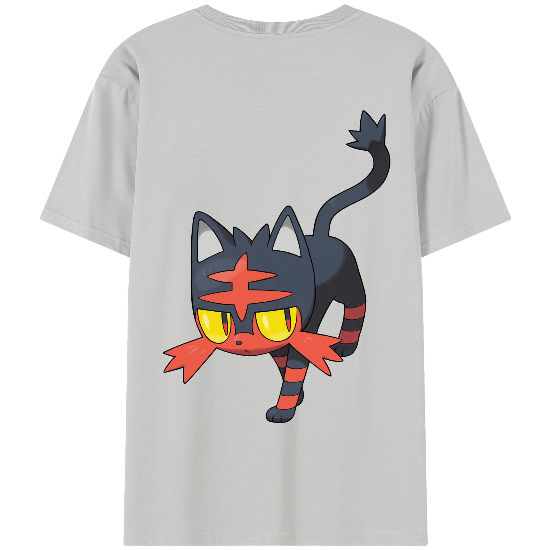（画像用） ポケットモンスター Pokémon レディース半袖Tシャツ(バックプリント)