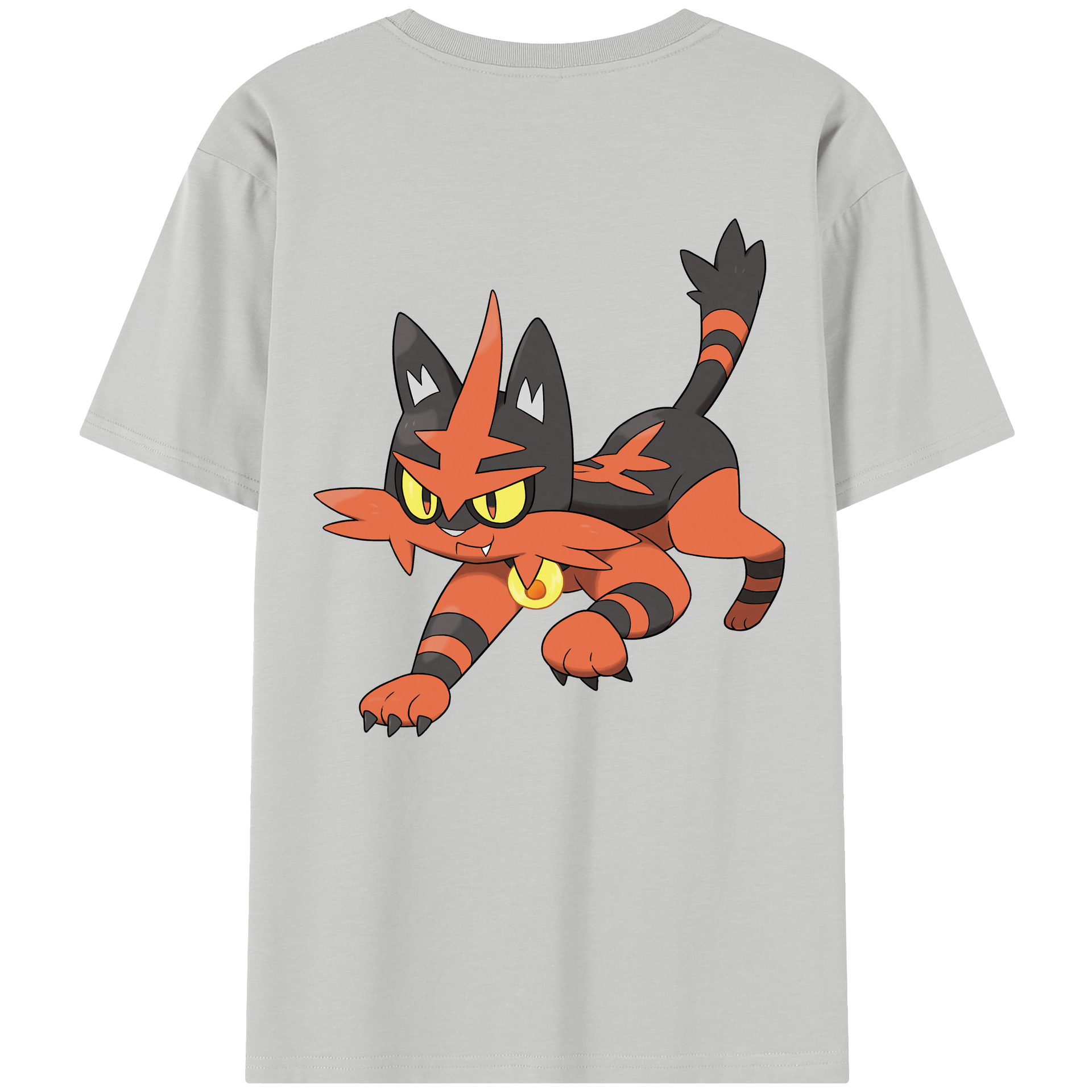 （画像用） ポケットモンスター Pokémon レディース半袖Tシャツ(バックプリント)