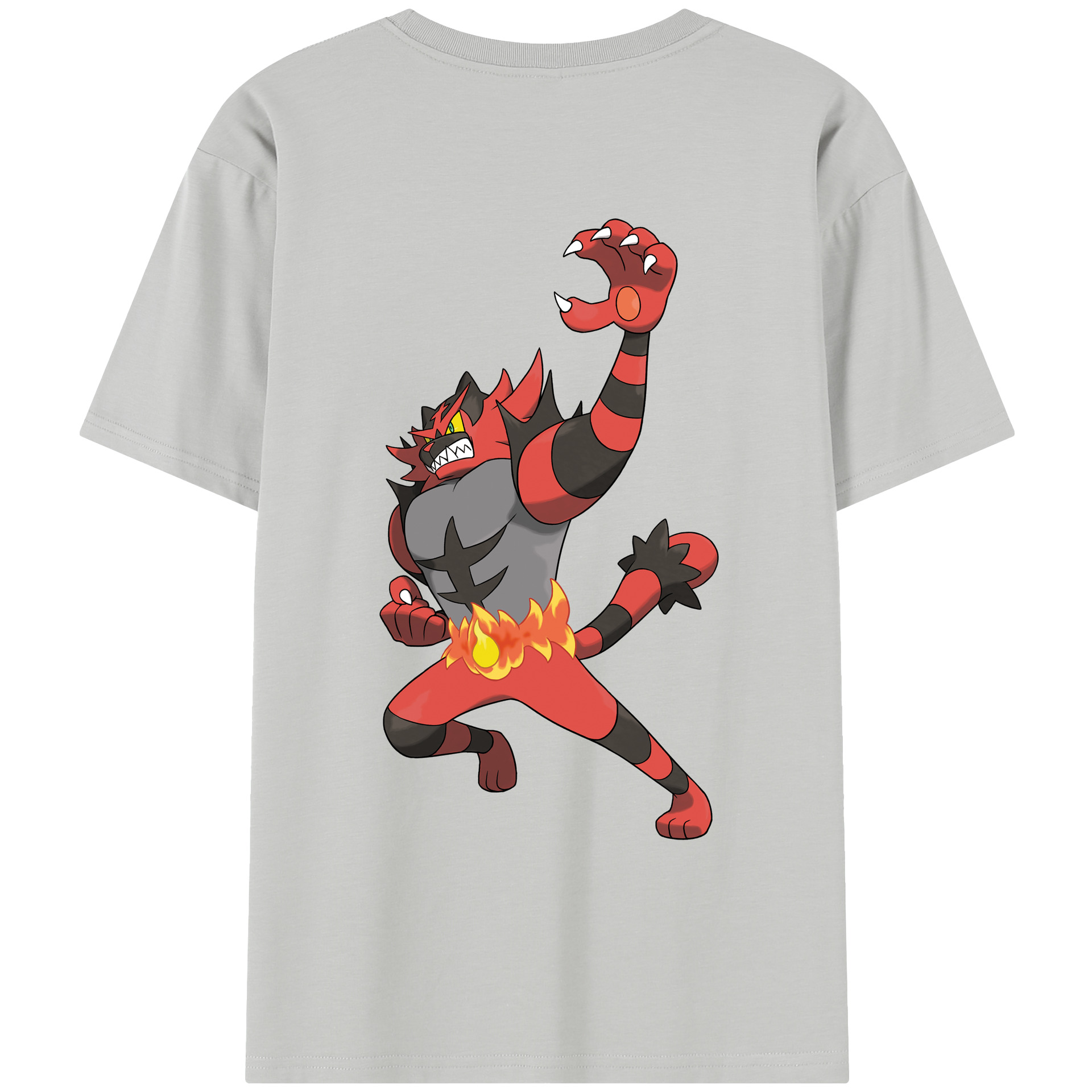 （画像用） ポケットモンスター Pokémon レディース半袖Tシャツ(バックプリント)