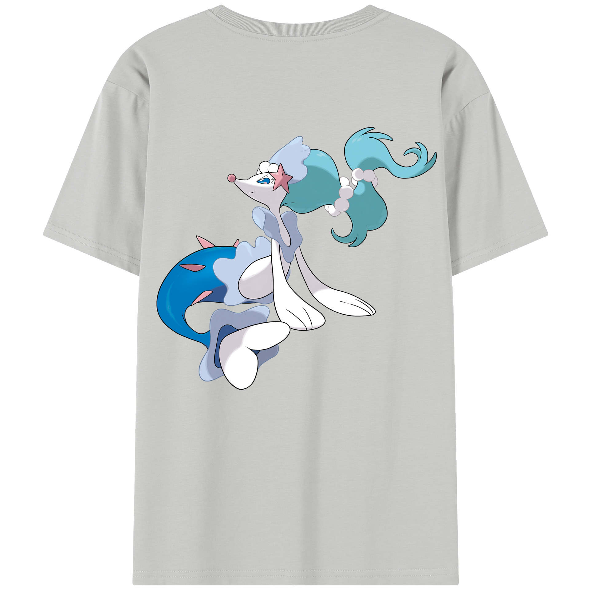 （画像用） ポケットモンスター Pokémon レディース半袖Tシャツ(バックプリント)