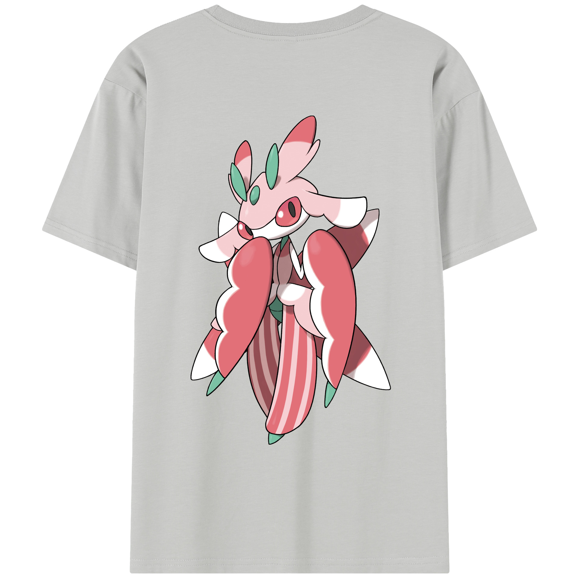 （画像用） ポケットモンスター Pokémon レディース半袖Tシャツ(バックプリント)