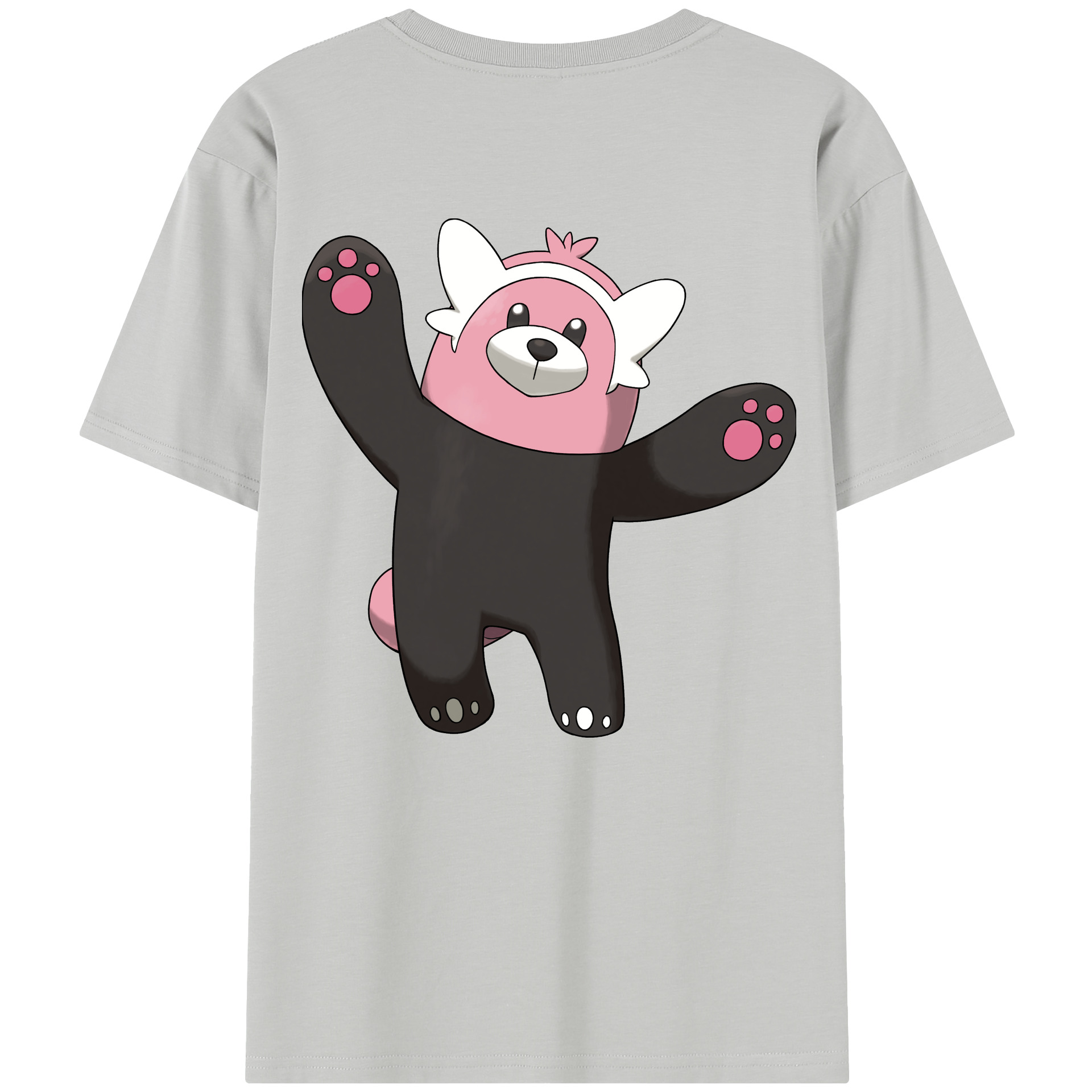 （画像用） ポケットモンスター Pokémon レディース半袖Tシャツ(バックプリント)