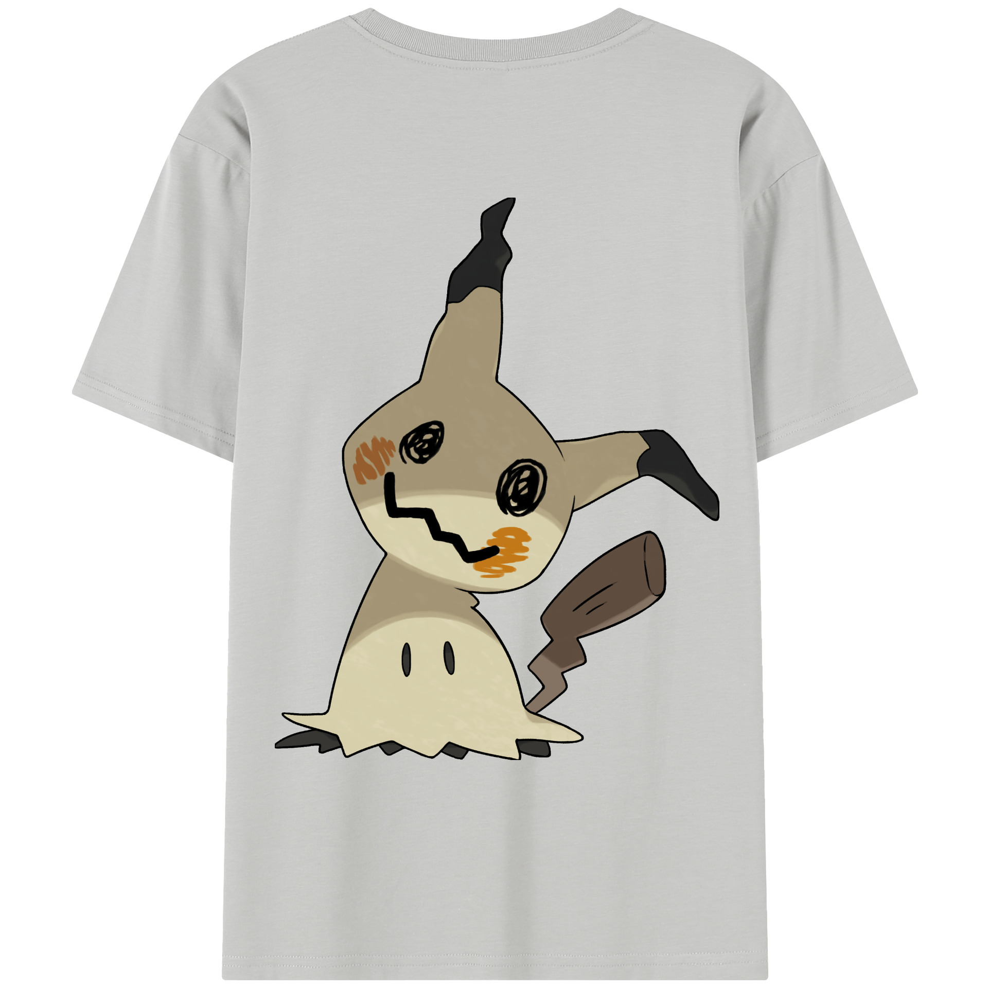 （画像用） ポケットモンスター Pokémon レディース半袖Tシャツ(バックプリント)