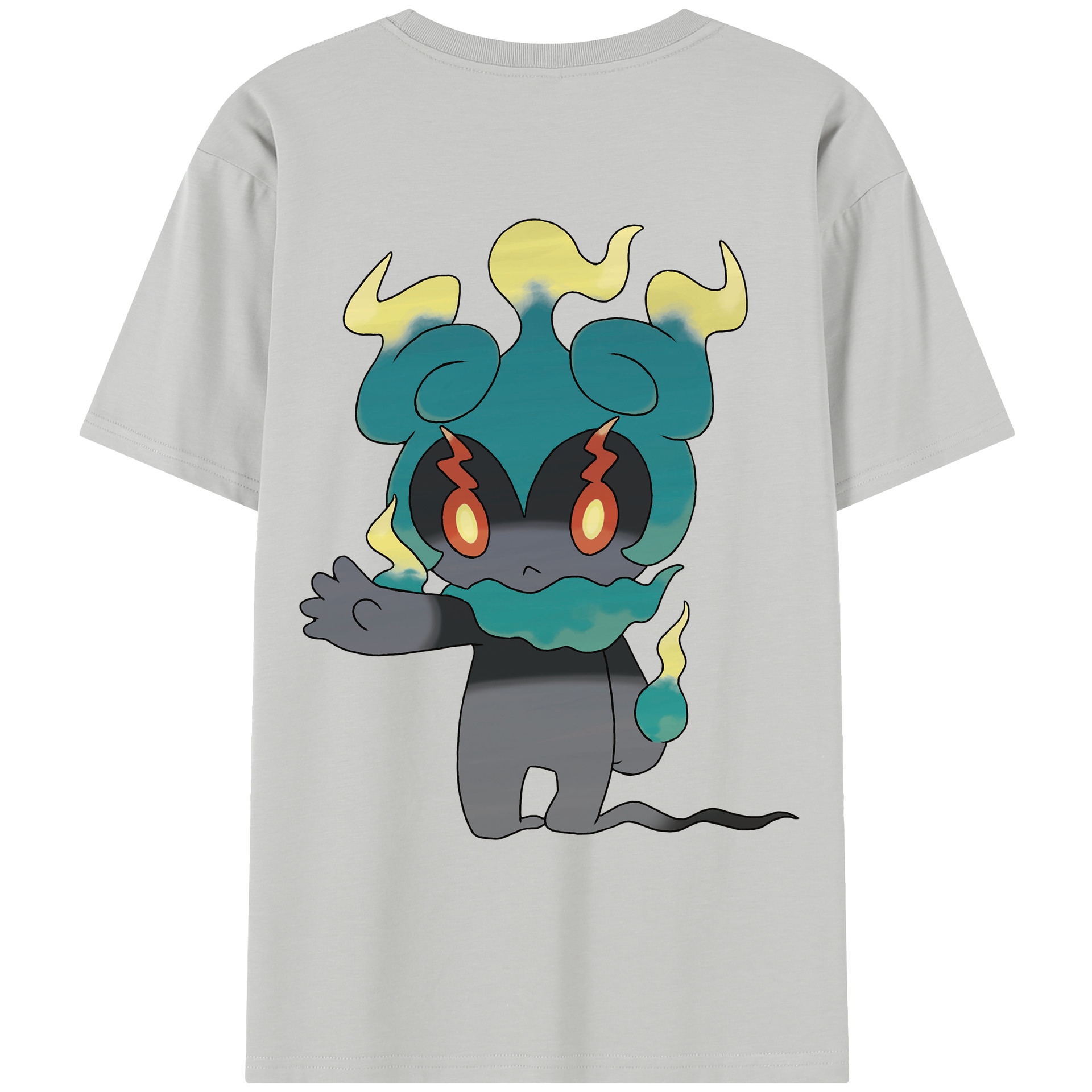 （画像用） ポケットモンスター Pokémon レディース半袖Tシャツ(バックプリント)