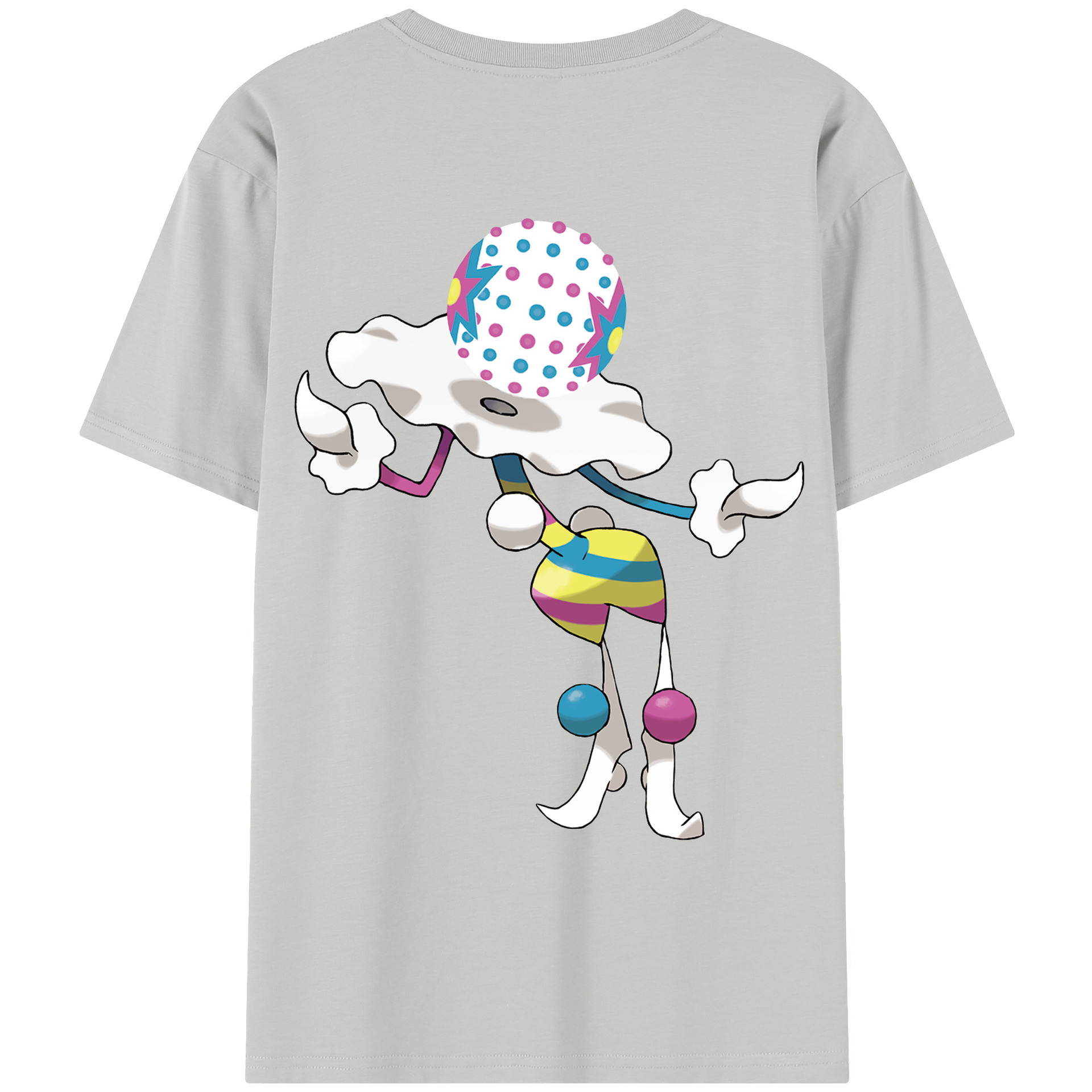 （画像用） ポケットモンスター Pokémon レディース半袖Tシャツ(バックプリント)