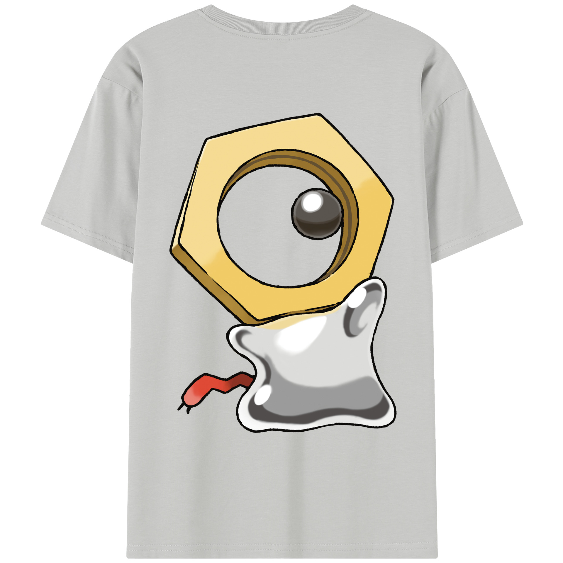 （画像用） ポケットモンスター Pokémon レディース半袖Tシャツ(バックプリント)