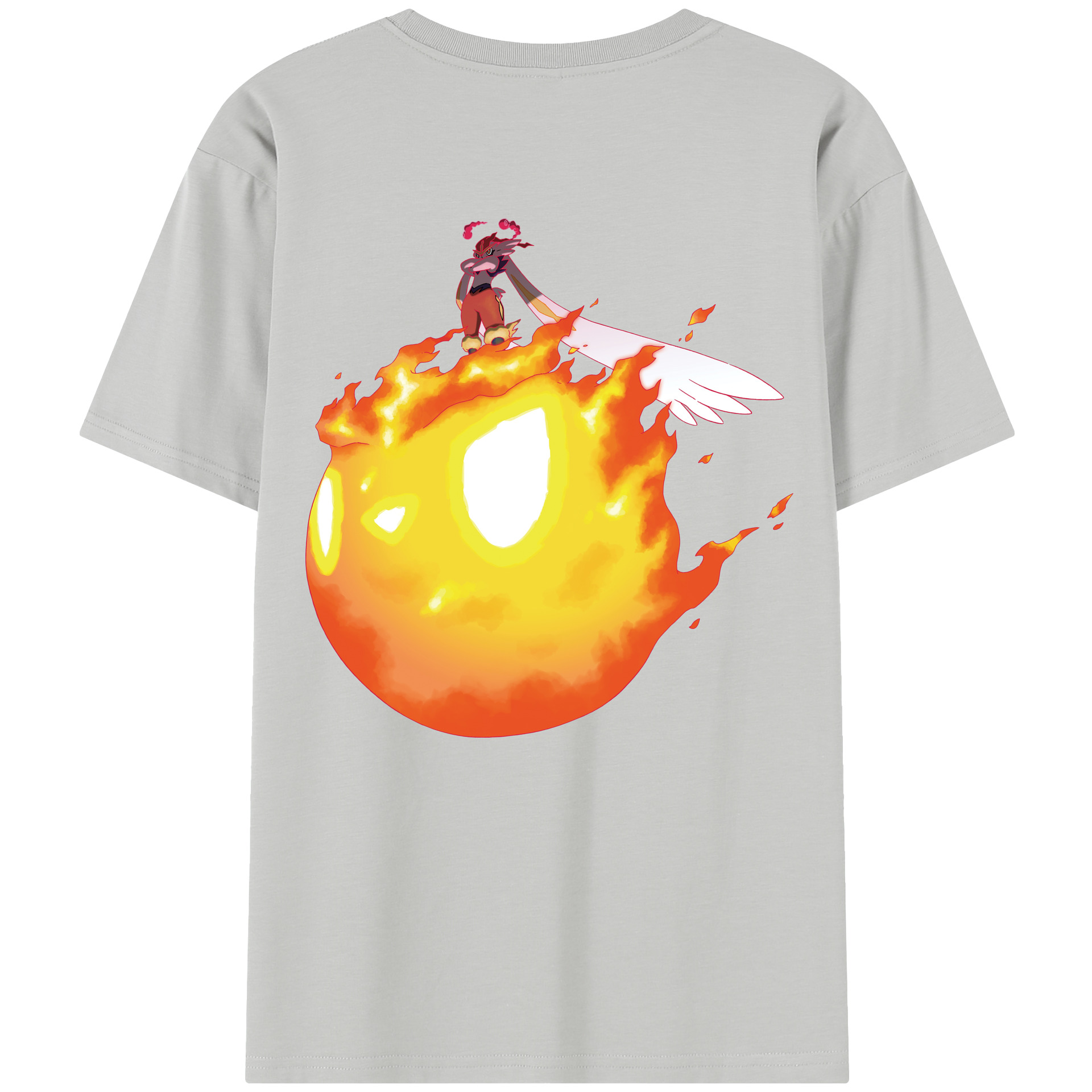 （画像用） ポケットモンスター Pokémon レディース半袖Tシャツ(バックプリント)