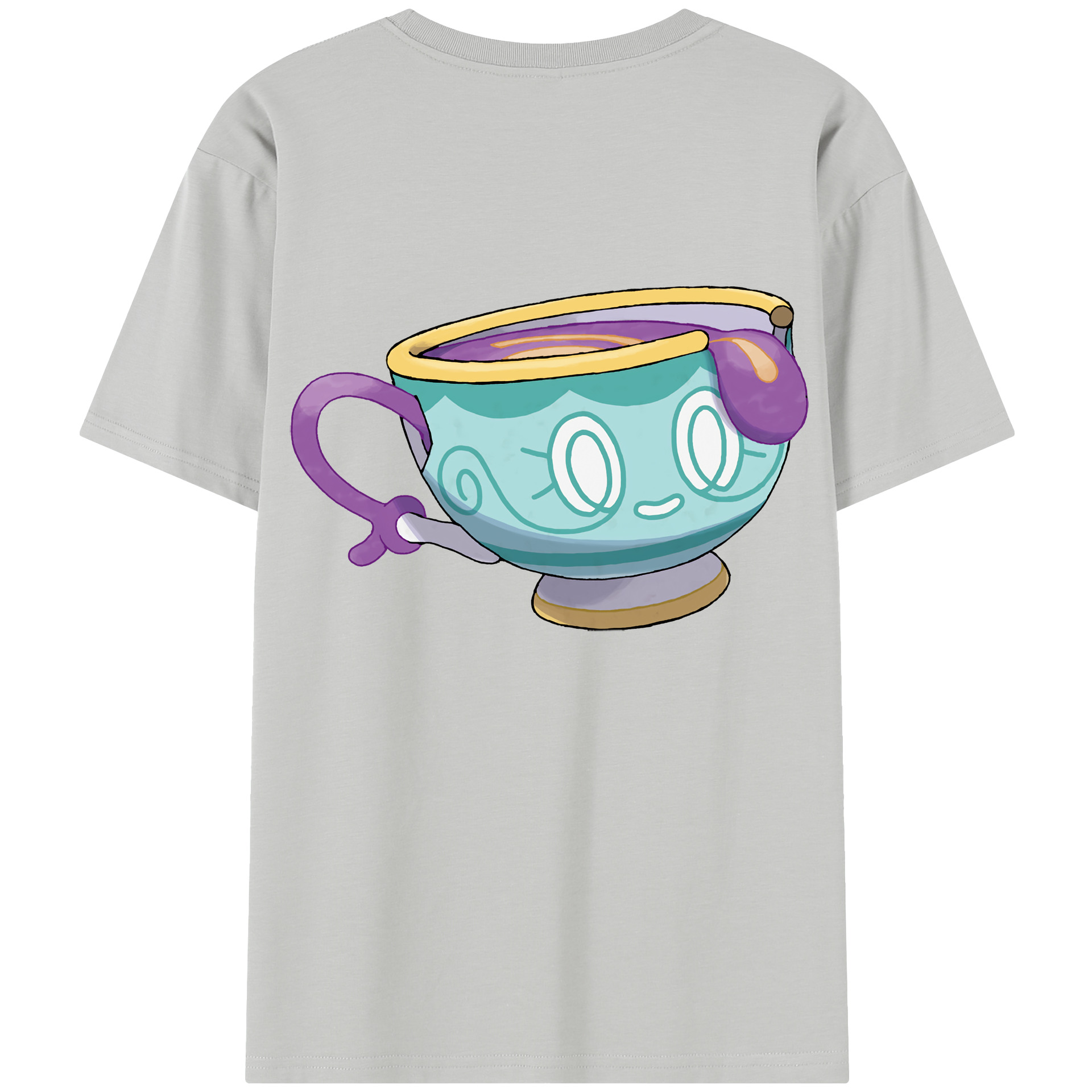 （画像用） ポケットモンスター Pokémon レディース半袖Tシャツ(バックプリント)