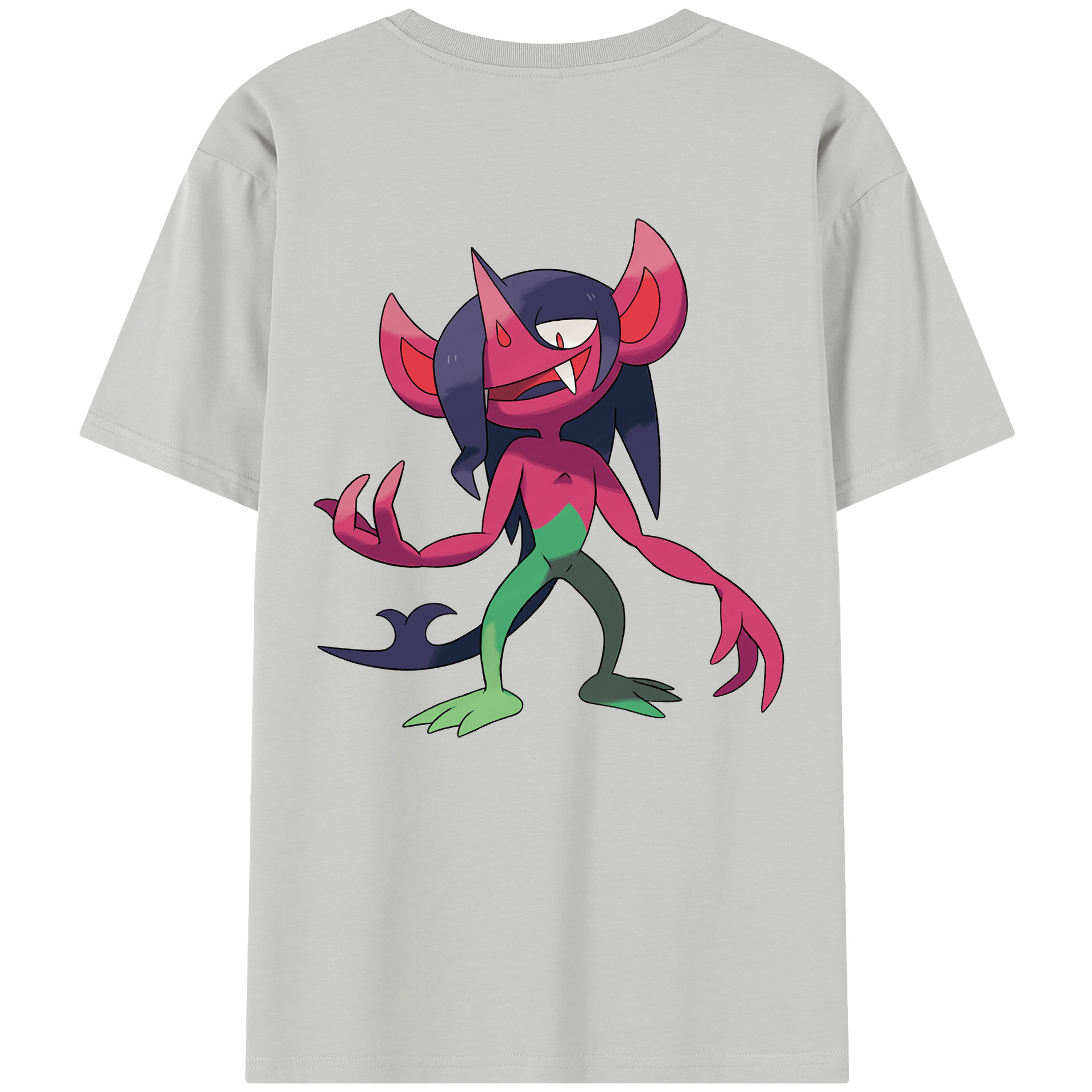 （画像用） ポケットモンスター Pokémon レディース半袖Tシャツ(バックプリント)
