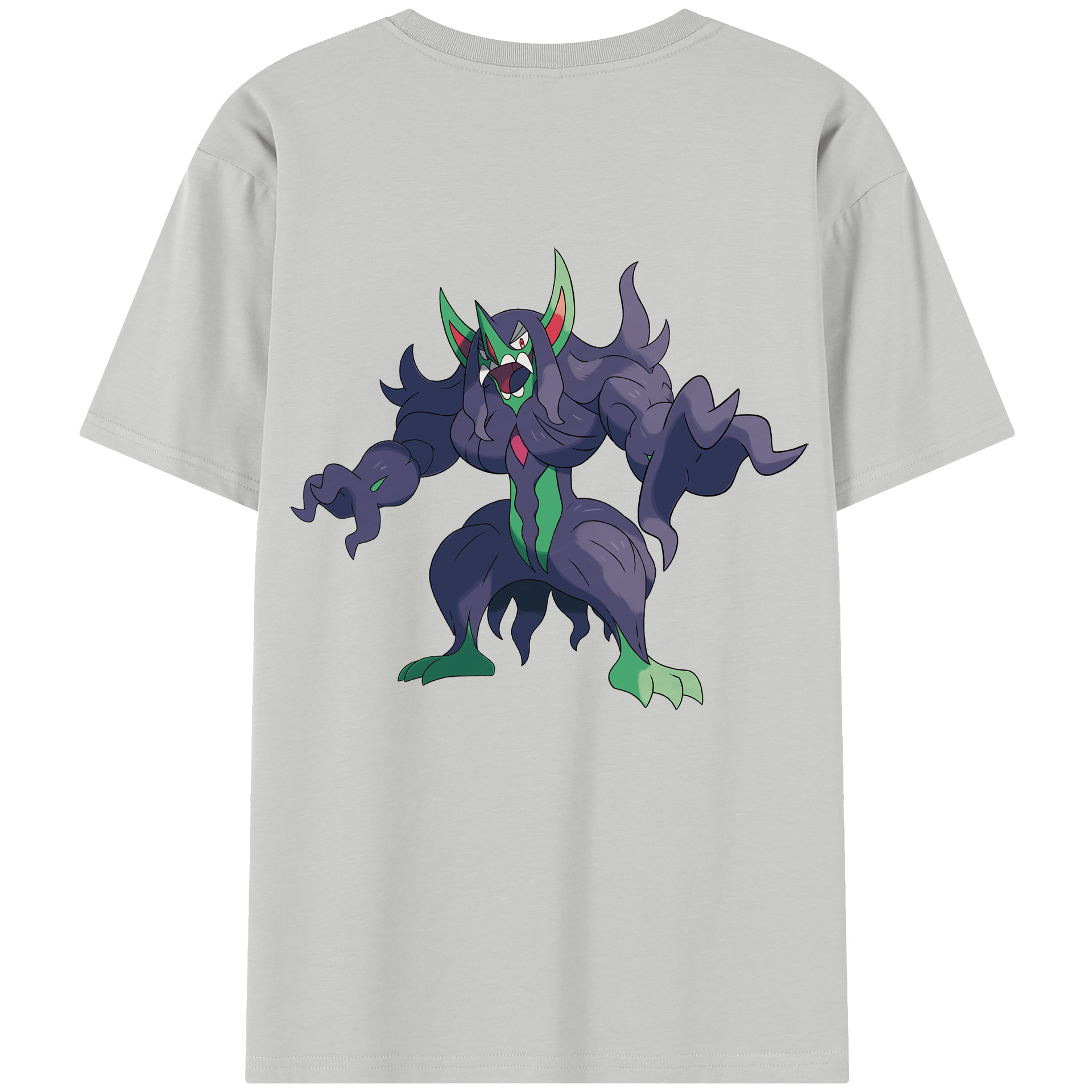 （画像用） ポケットモンスター Pokémon レディース半袖Tシャツ(バックプリント)