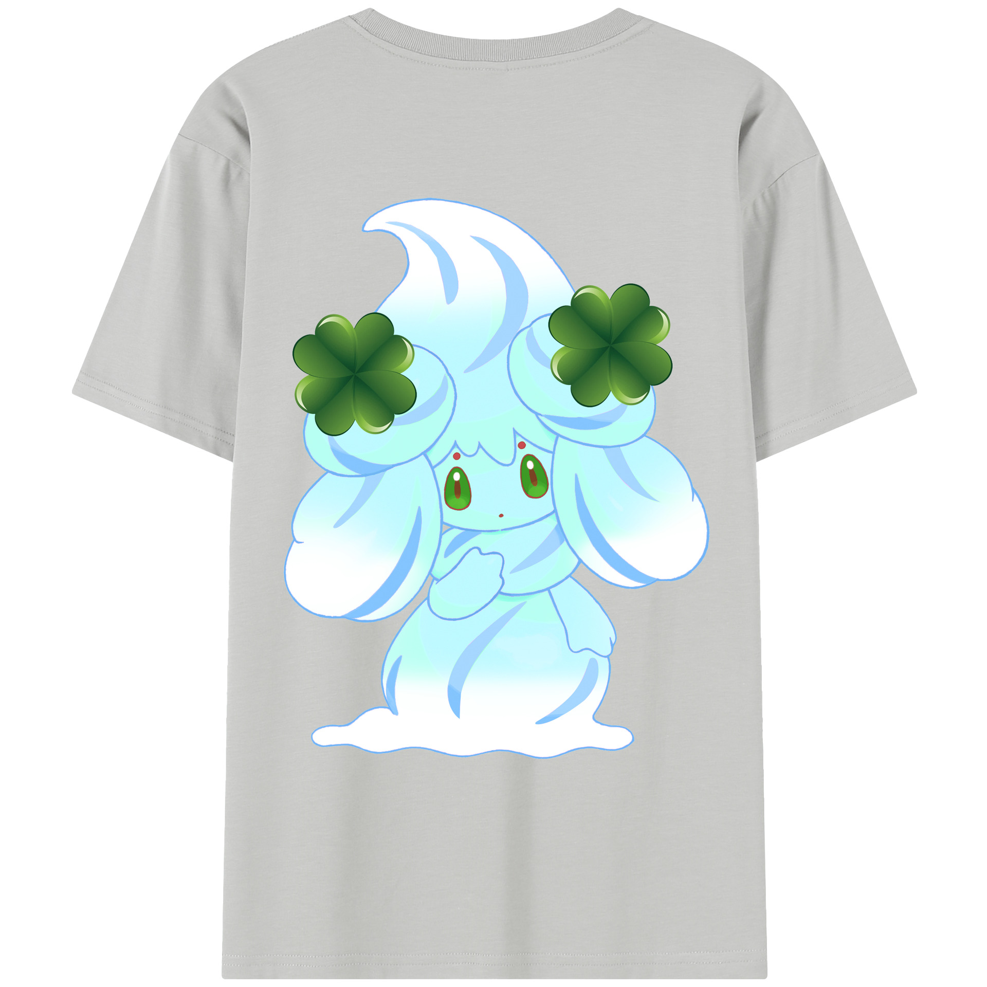 （画像用） ポケットモンスター Pokémon レディース半袖Tシャツ(バックプリント)