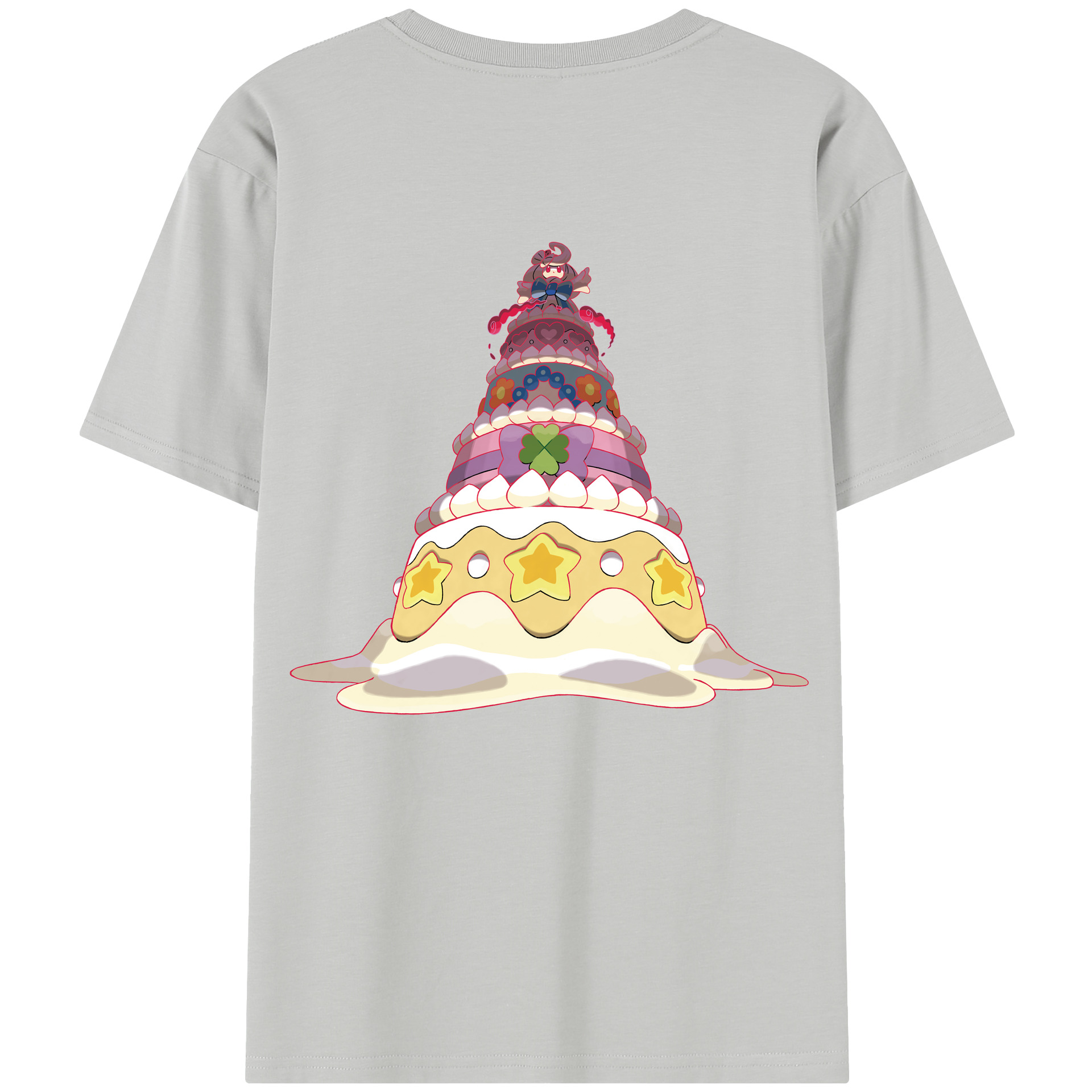 （画像用） ポケットモンスター Pokémon レディース半袖Tシャツ(バックプリント)