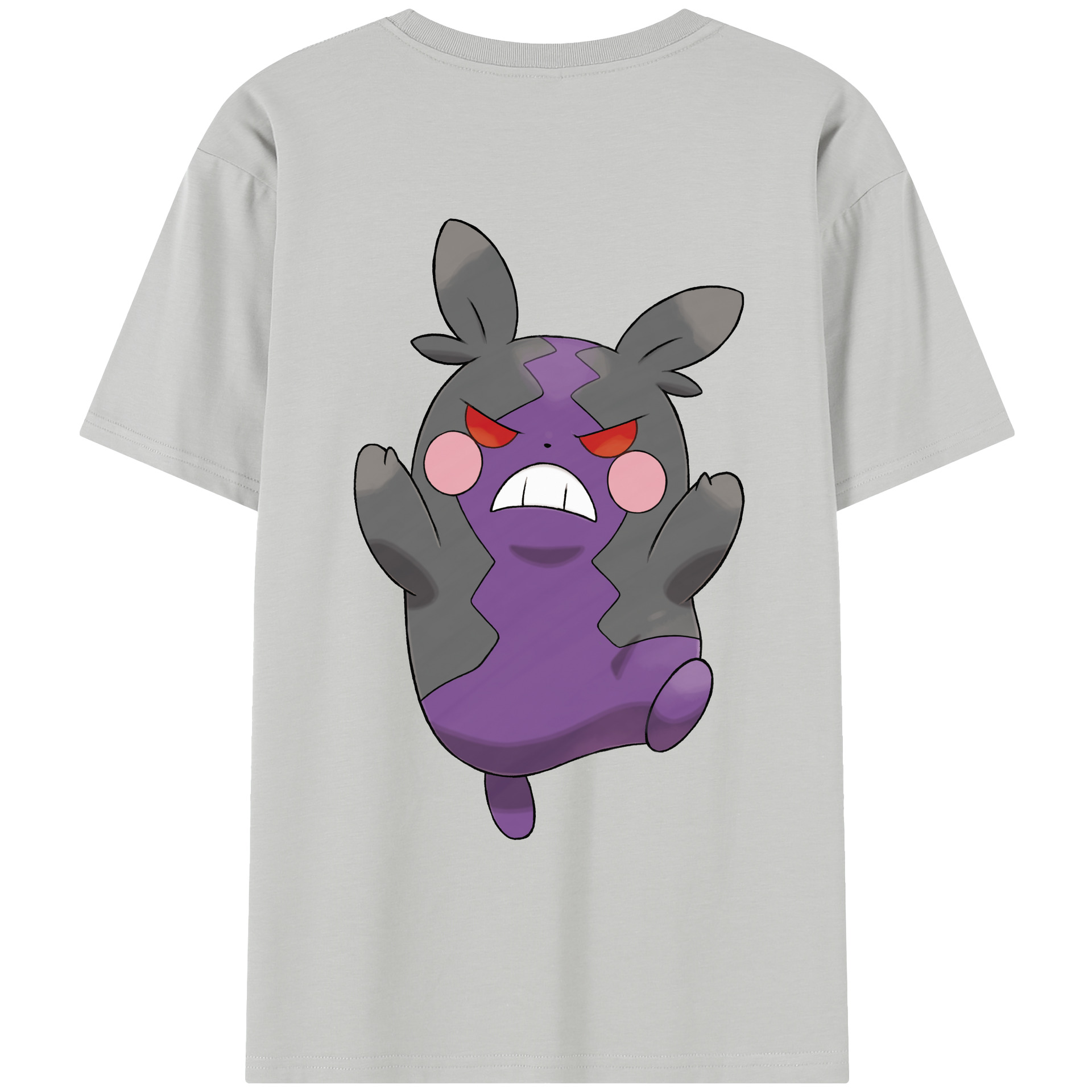 （画像用） ポケットモンスター Pokémon レディース半袖Tシャツ(バックプリント)