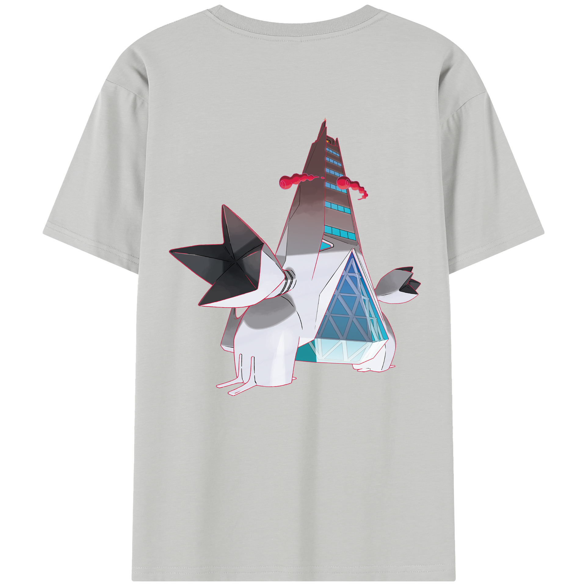 （画像用） ポケットモンスター Pokémon レディース半袖Tシャツ(バックプリント)