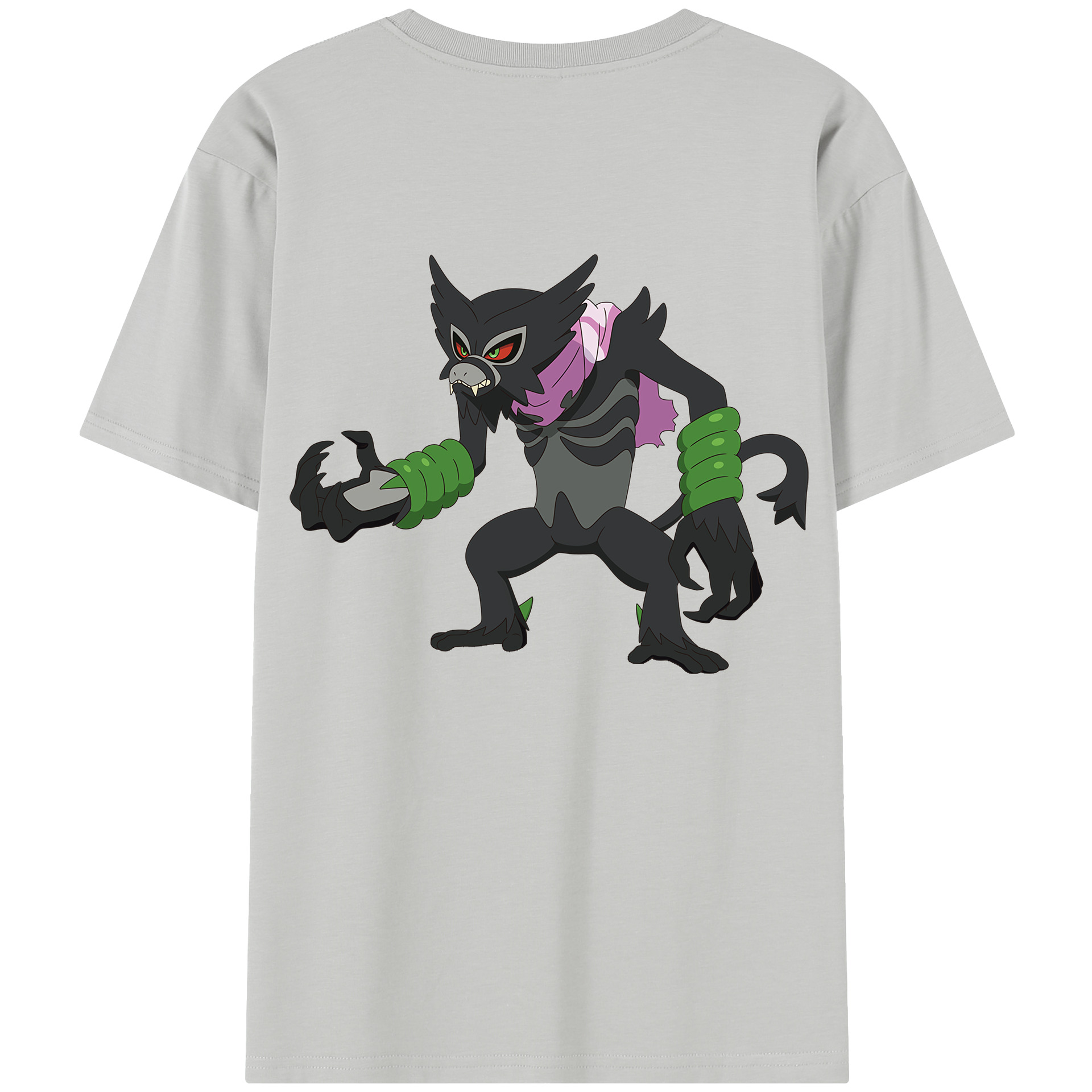 （画像用） ポケットモンスター Pokémon レディース半袖Tシャツ(バックプリント)