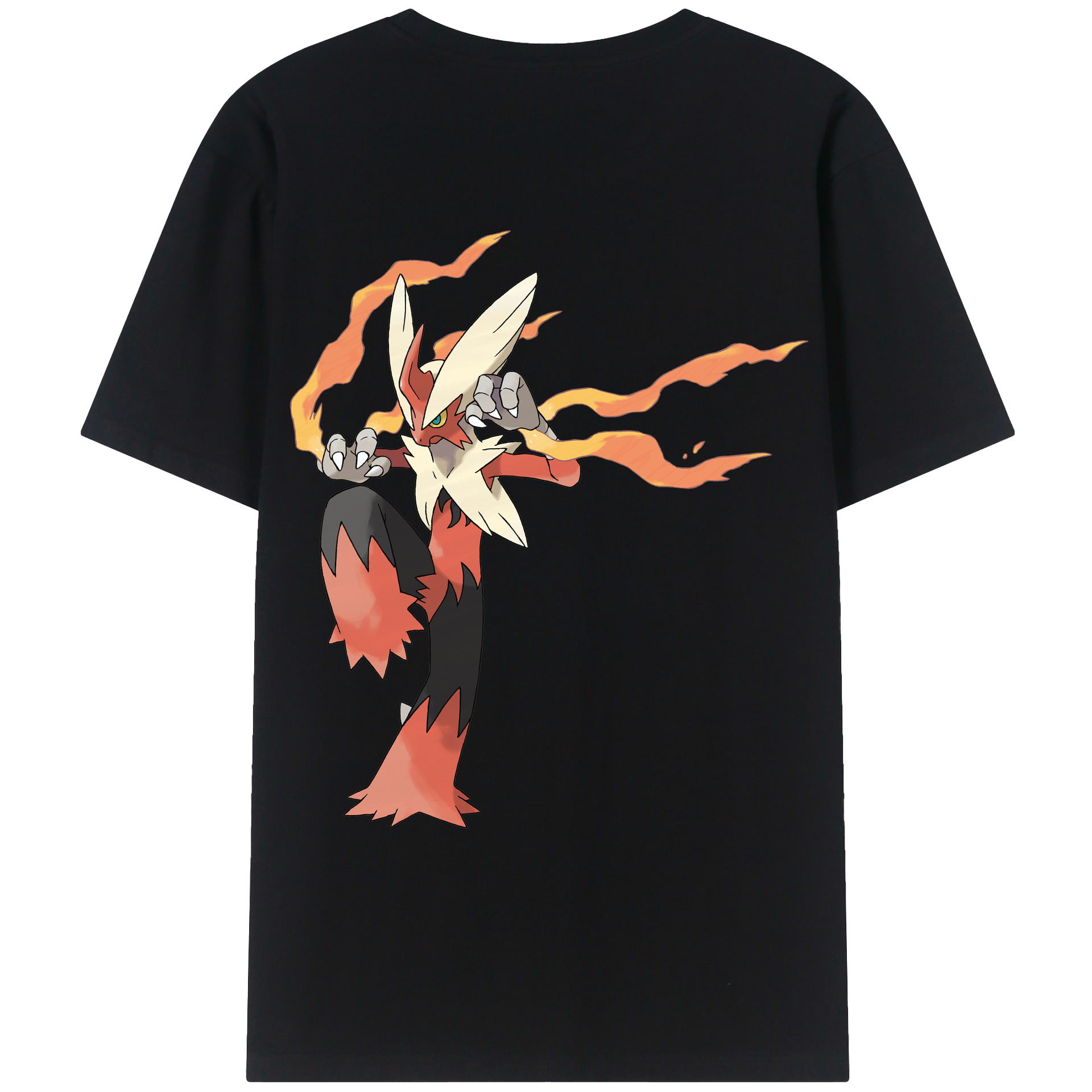 （画像用） ポケットモンスター Pokémon レディース半袖Tシャツ(バックプリント)