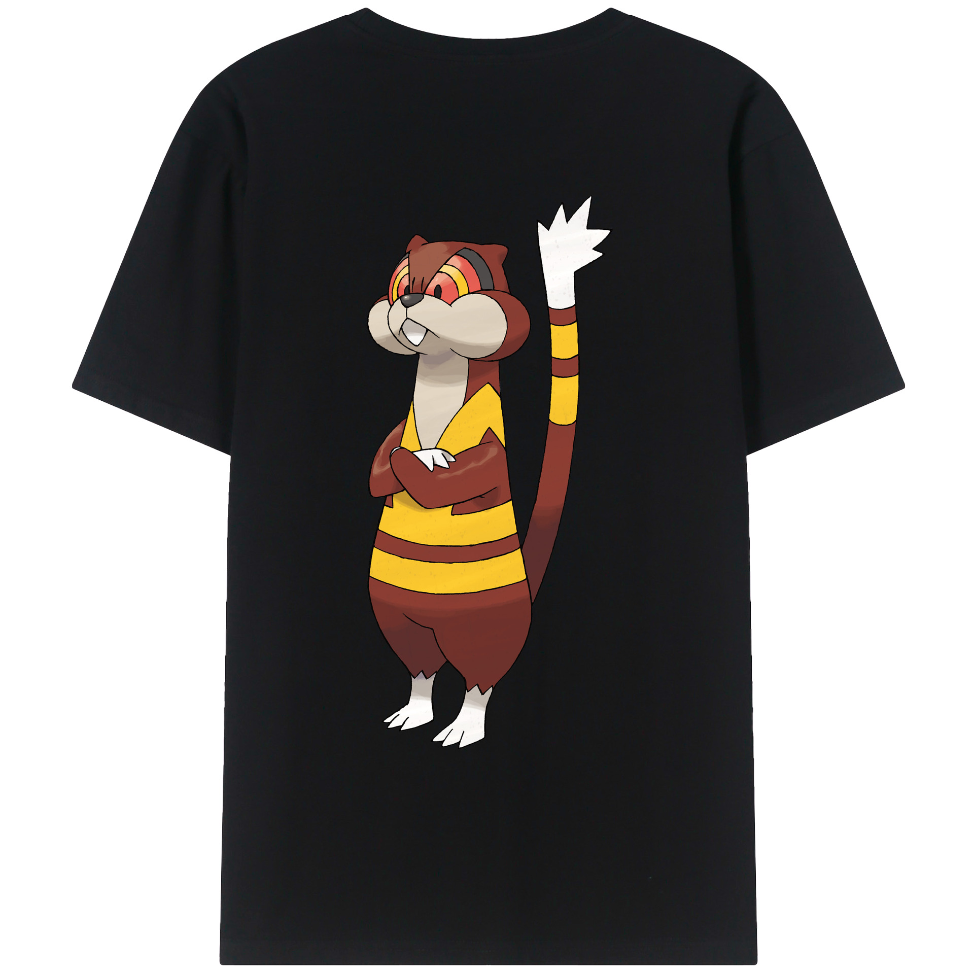 （画像用） ポケットモンスター Pokémon レディース半袖Tシャツ(バックプリント)