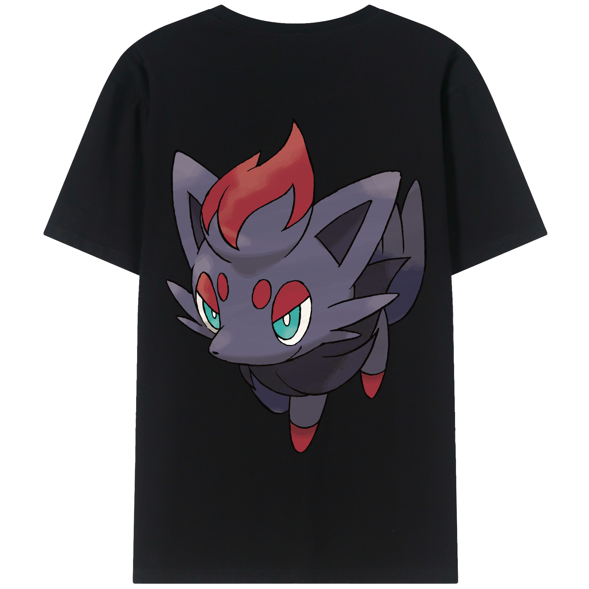 （画像用） ポケットモンスター Pokémon レディース半袖Tシャツ(バックプリント)