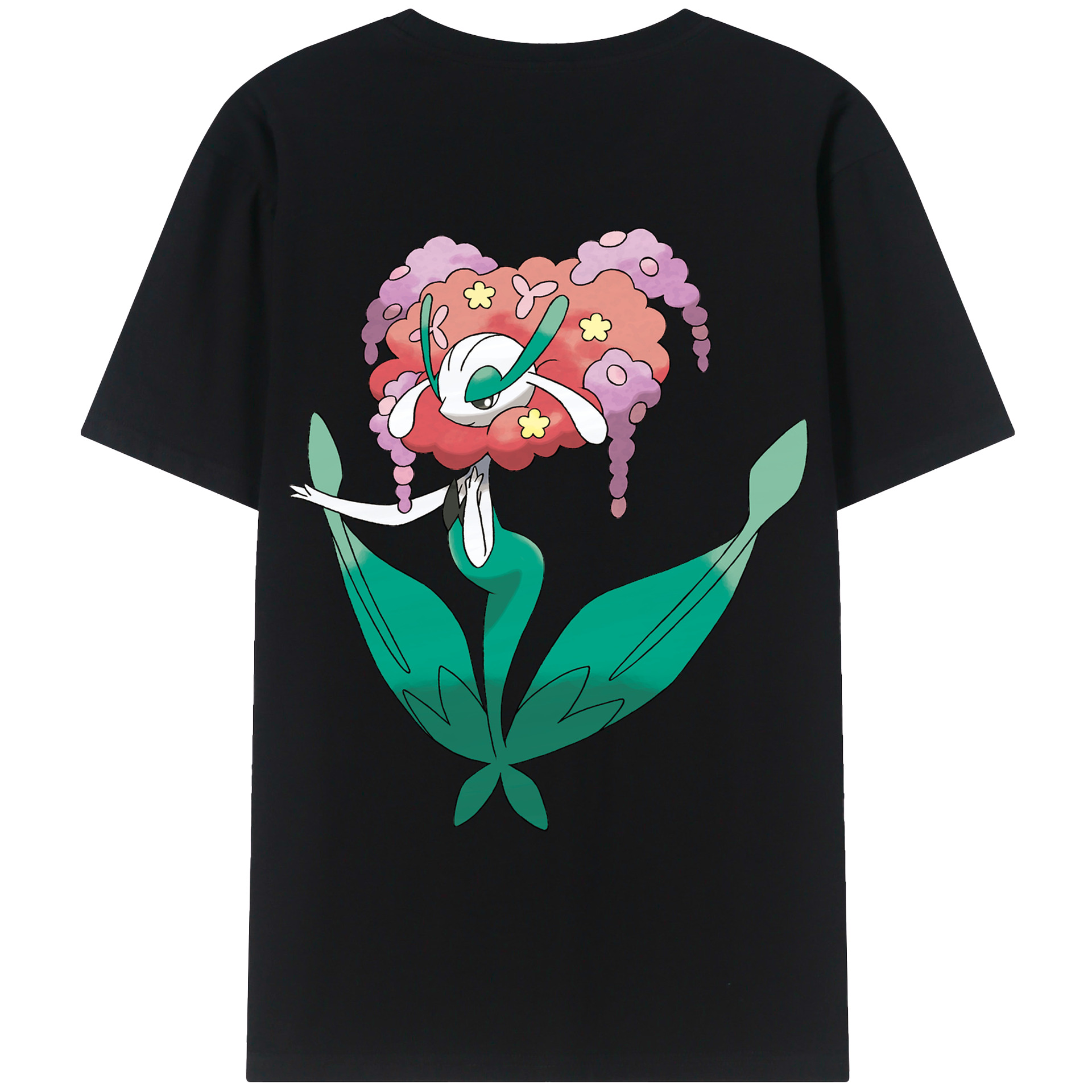 （画像用） ポケットモンスター Pokémon レディース半袖Tシャツ(バックプリント)