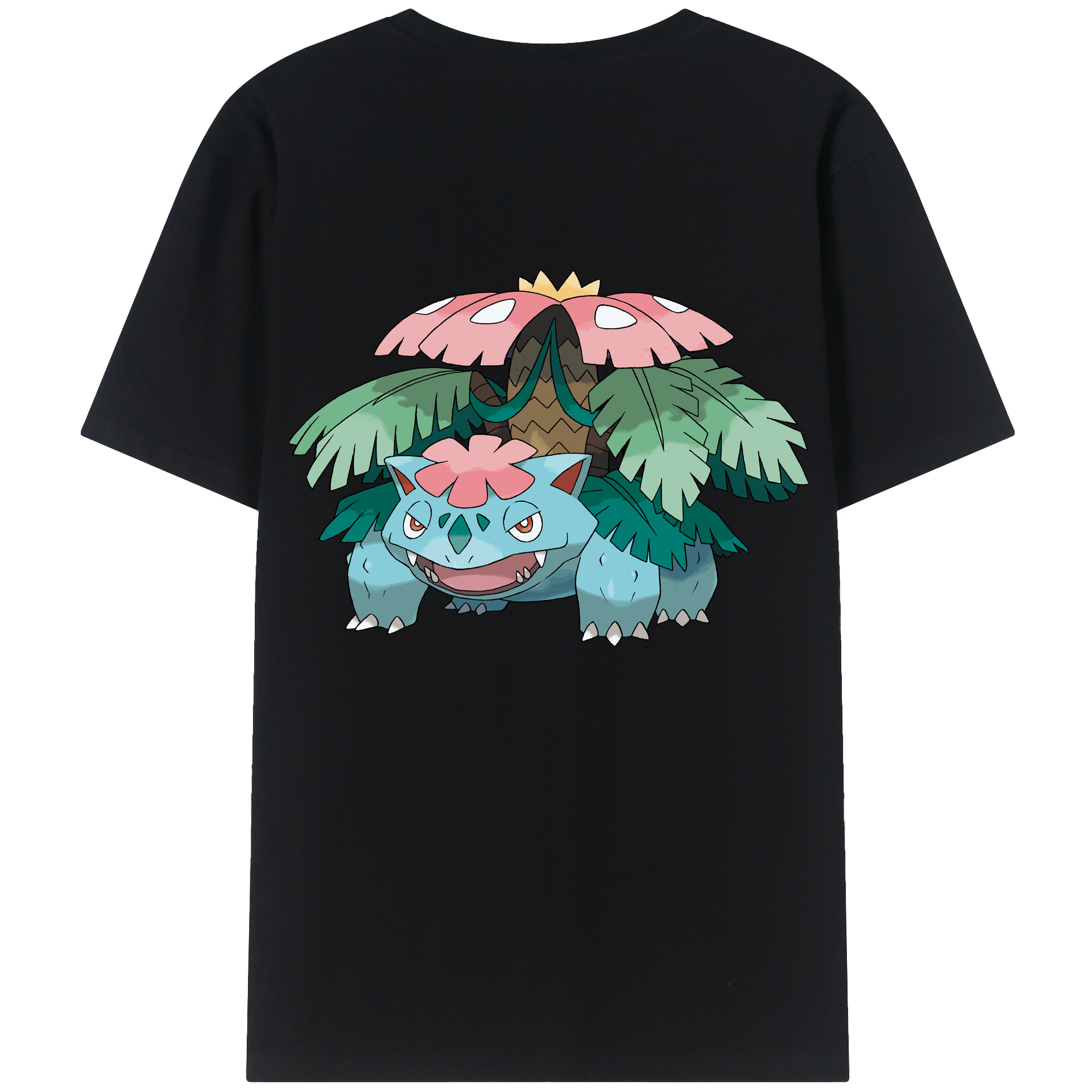 （画像用） ポケットモンスター Pokémon レディース半袖Tシャツ(バックプリント)