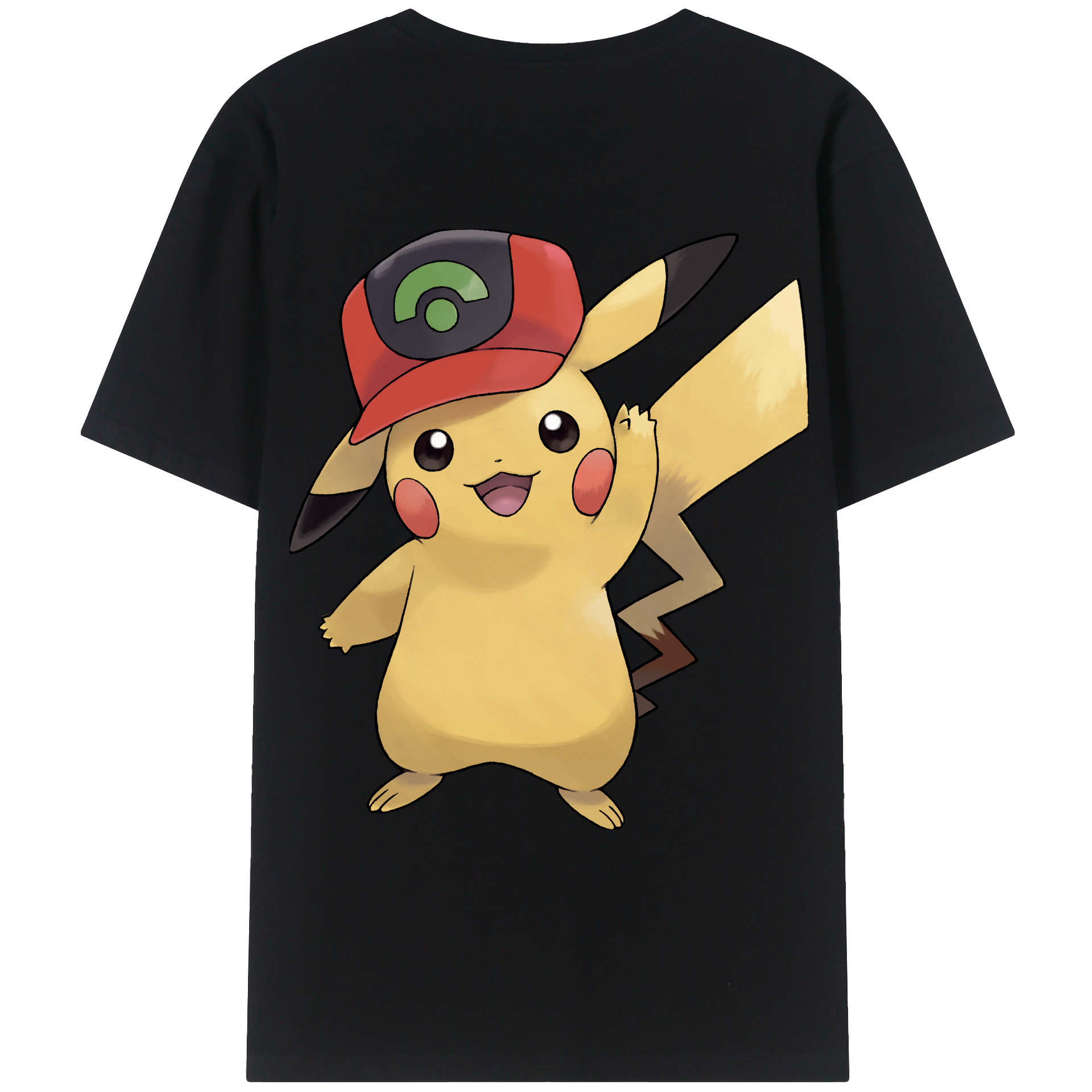 （画像用） ポケットモンスター Pokémon レディース半袖Tシャツ(バックプリント)
