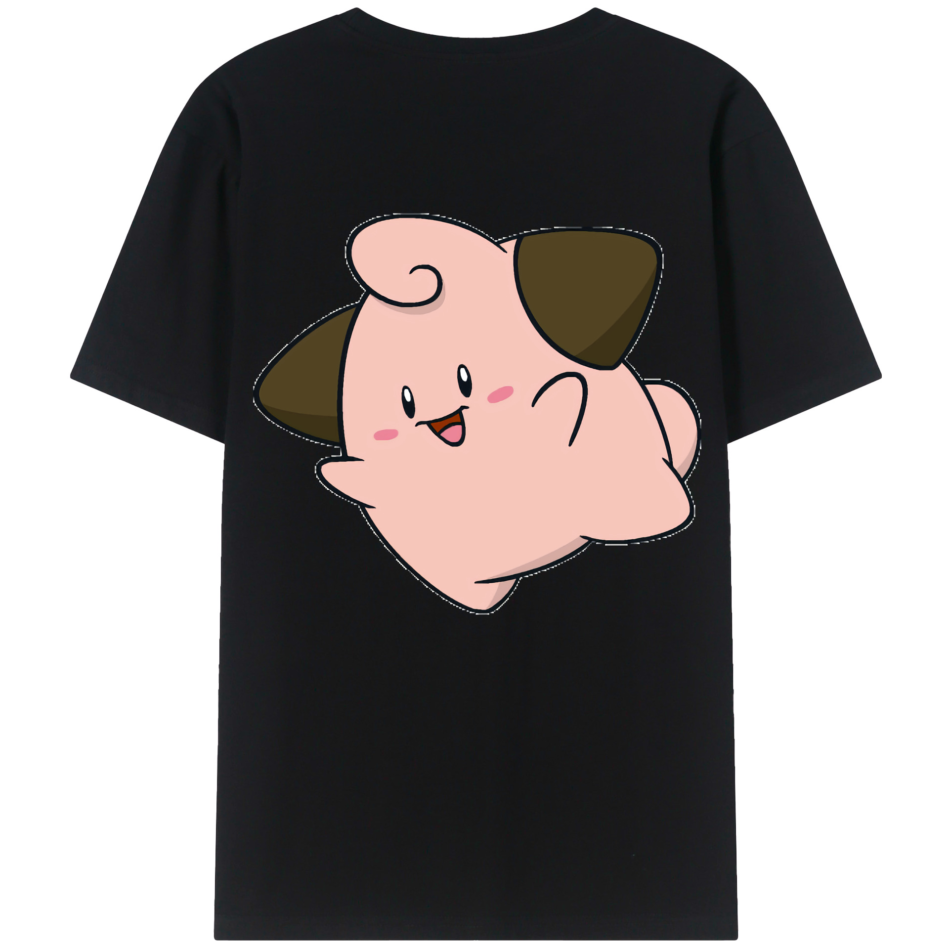 （画像用） ポケットモンスター Pokémon レディース半袖Tシャツ(バックプリント)