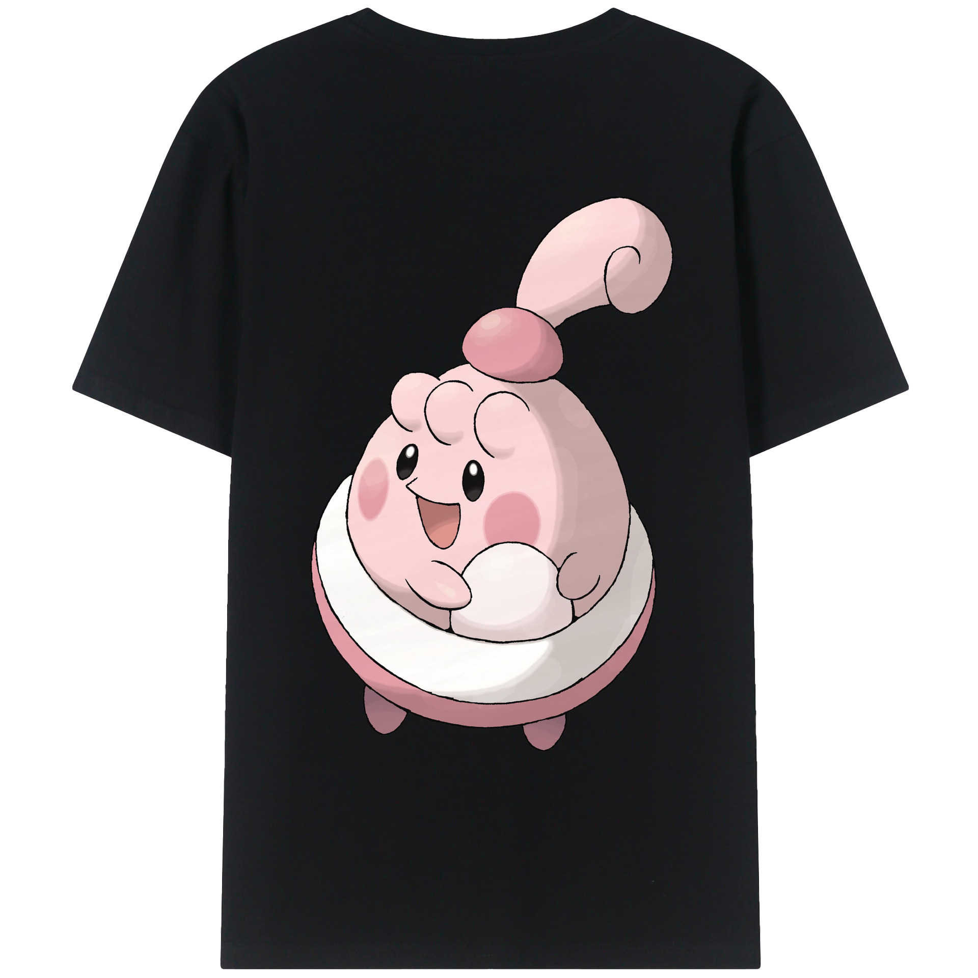 （画像用） ポケットモンスター Pokémon レディース半袖Tシャツ(バックプリント)