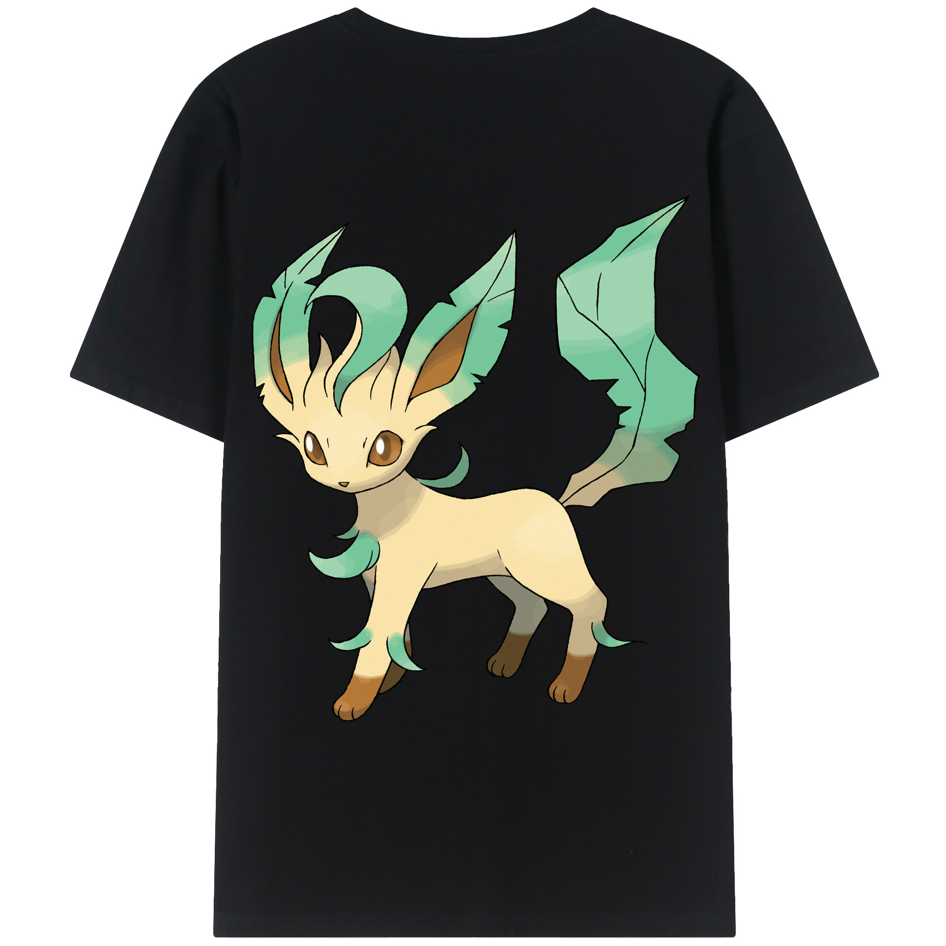 （画像用） ポケットモンスター Pokémon レディース半袖Tシャツ(バックプリント)
