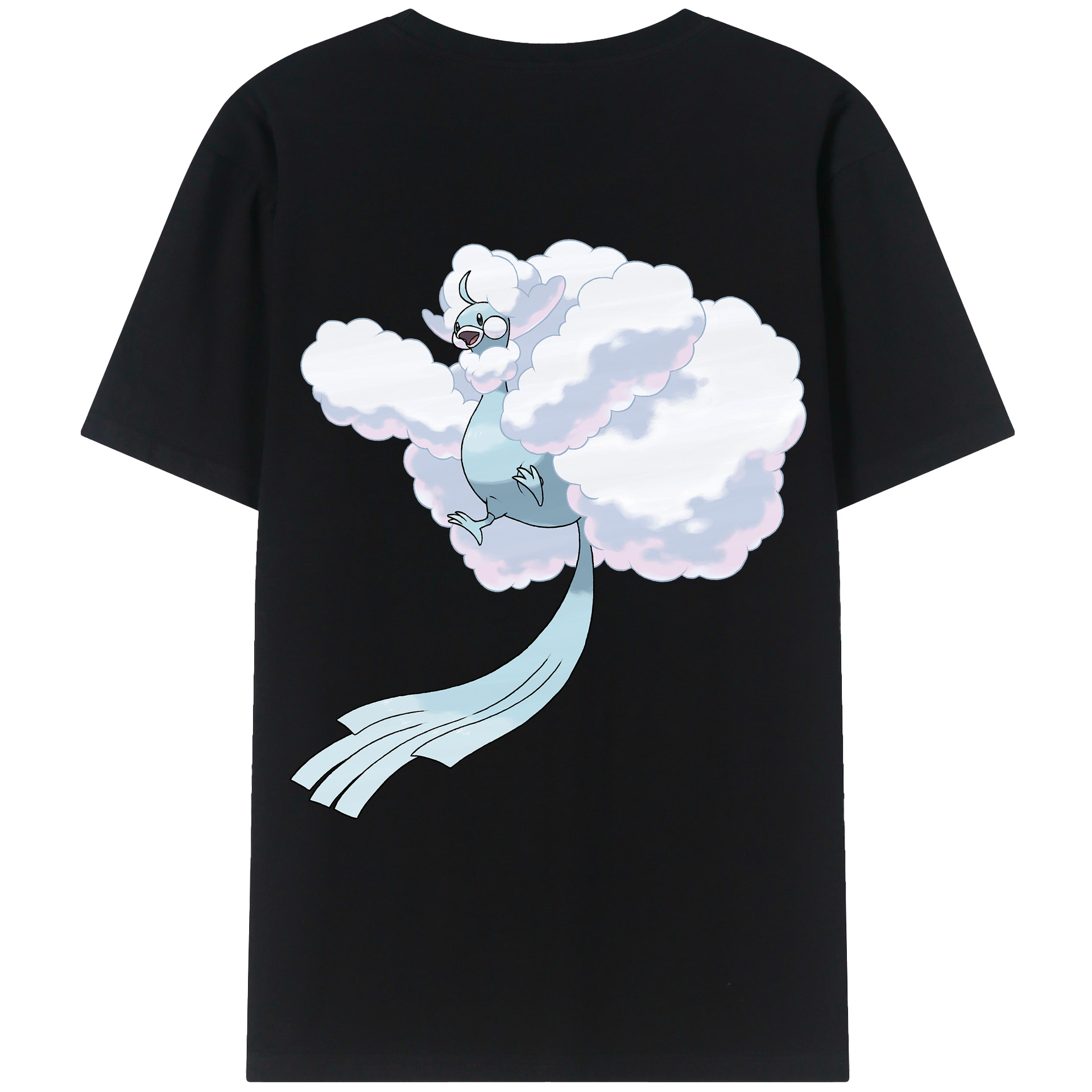 （画像用） ポケットモンスター Pokémon レディース半袖Tシャツ(バックプリント)