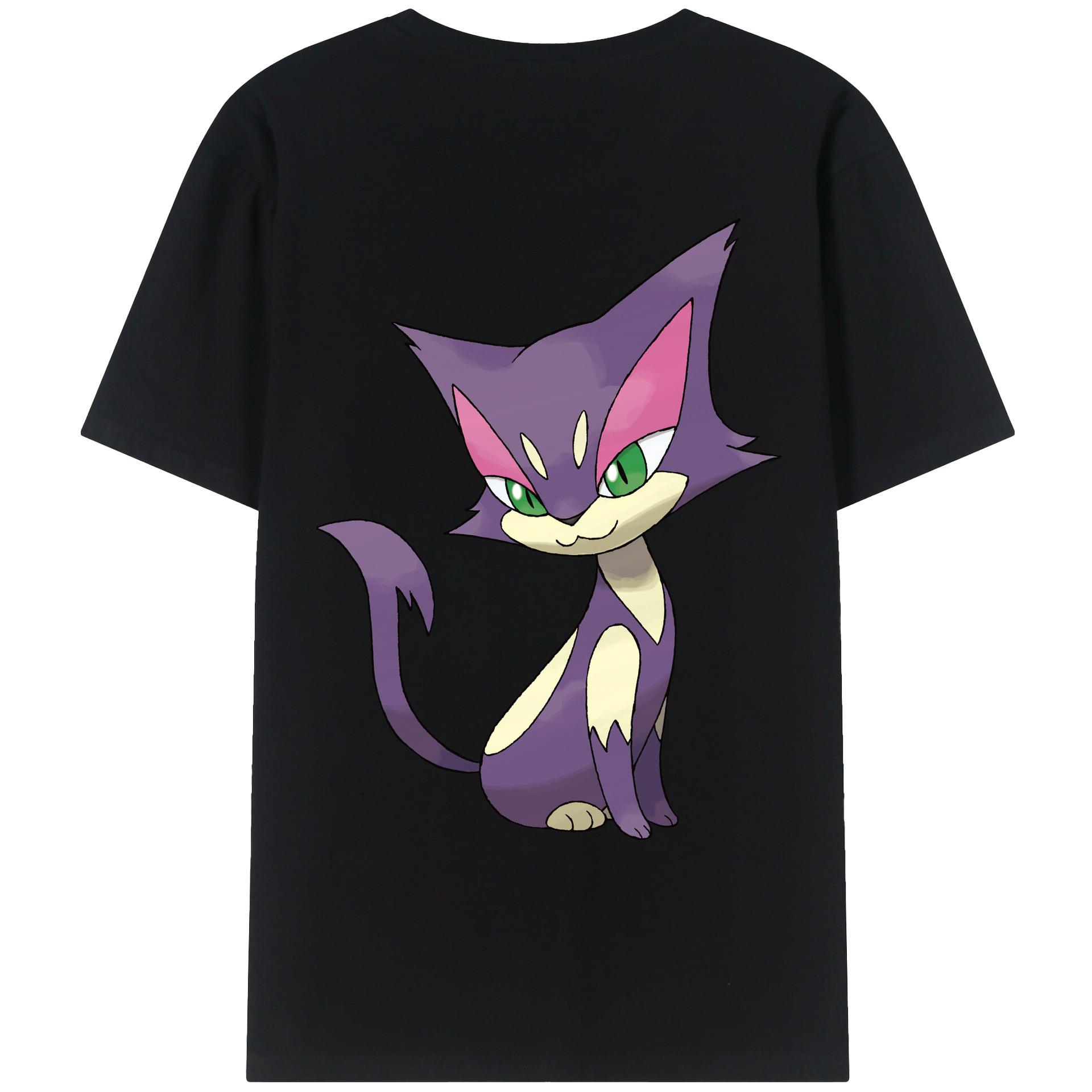 （画像用） ポケットモンスター Pokémon レディース半袖Tシャツ(バックプリント)
