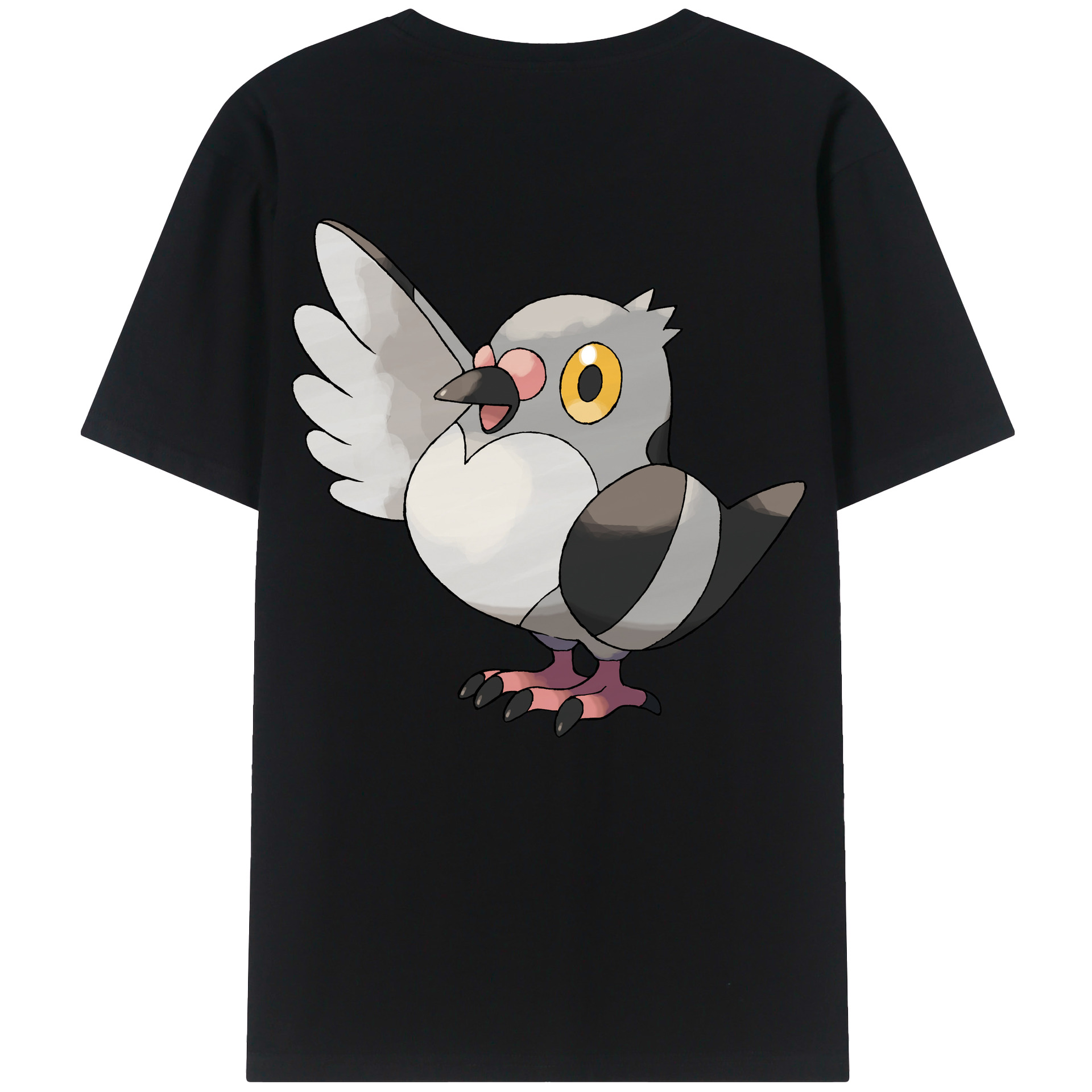 （画像用） ポケットモンスター Pokémon レディース半袖Tシャツ(バックプリント)