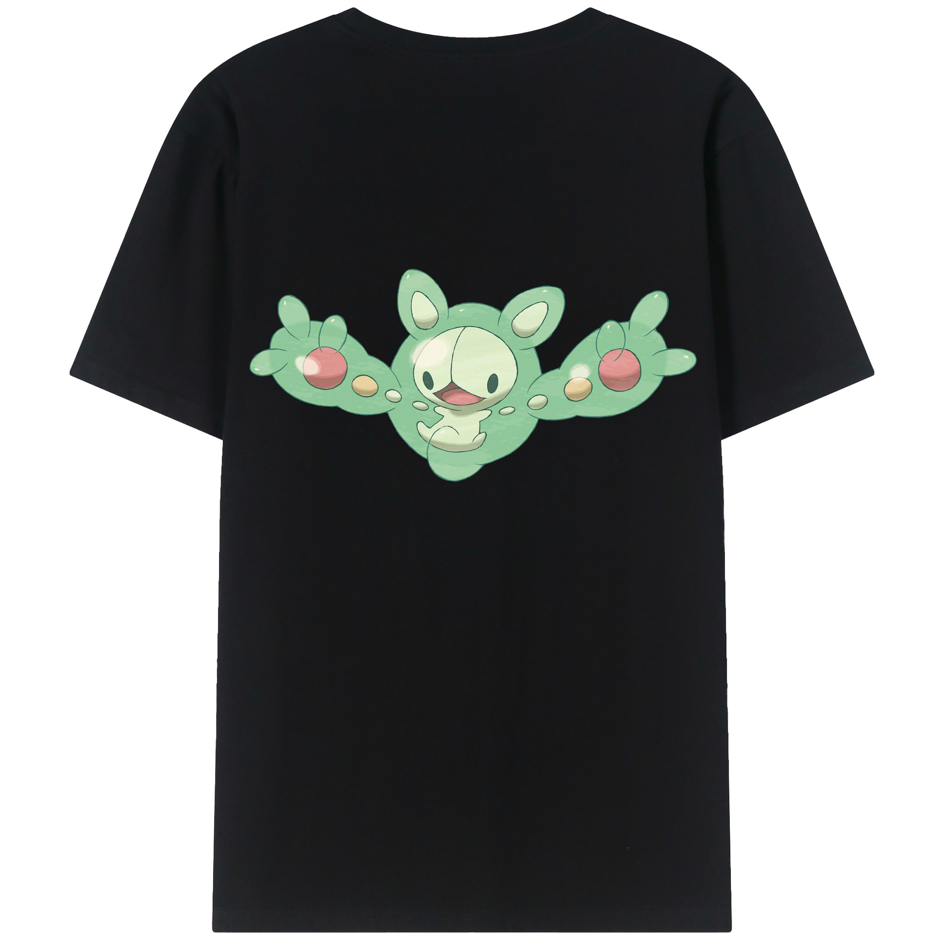 （画像用） ポケットモンスター Pokémon レディース半袖Tシャツ(バックプリント)