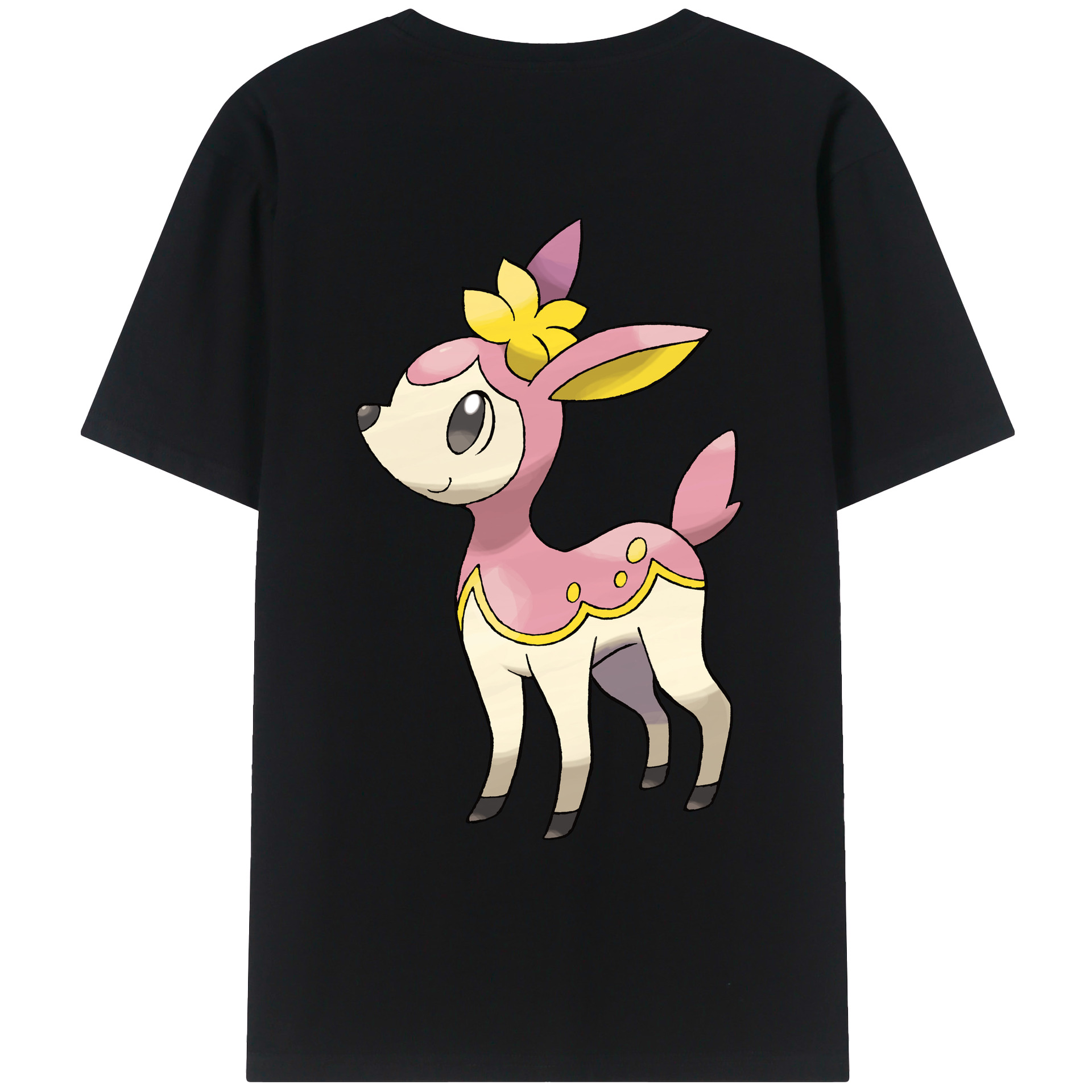 （画像用） ポケットモンスター Pokémon レディース半袖Tシャツ(バックプリント)