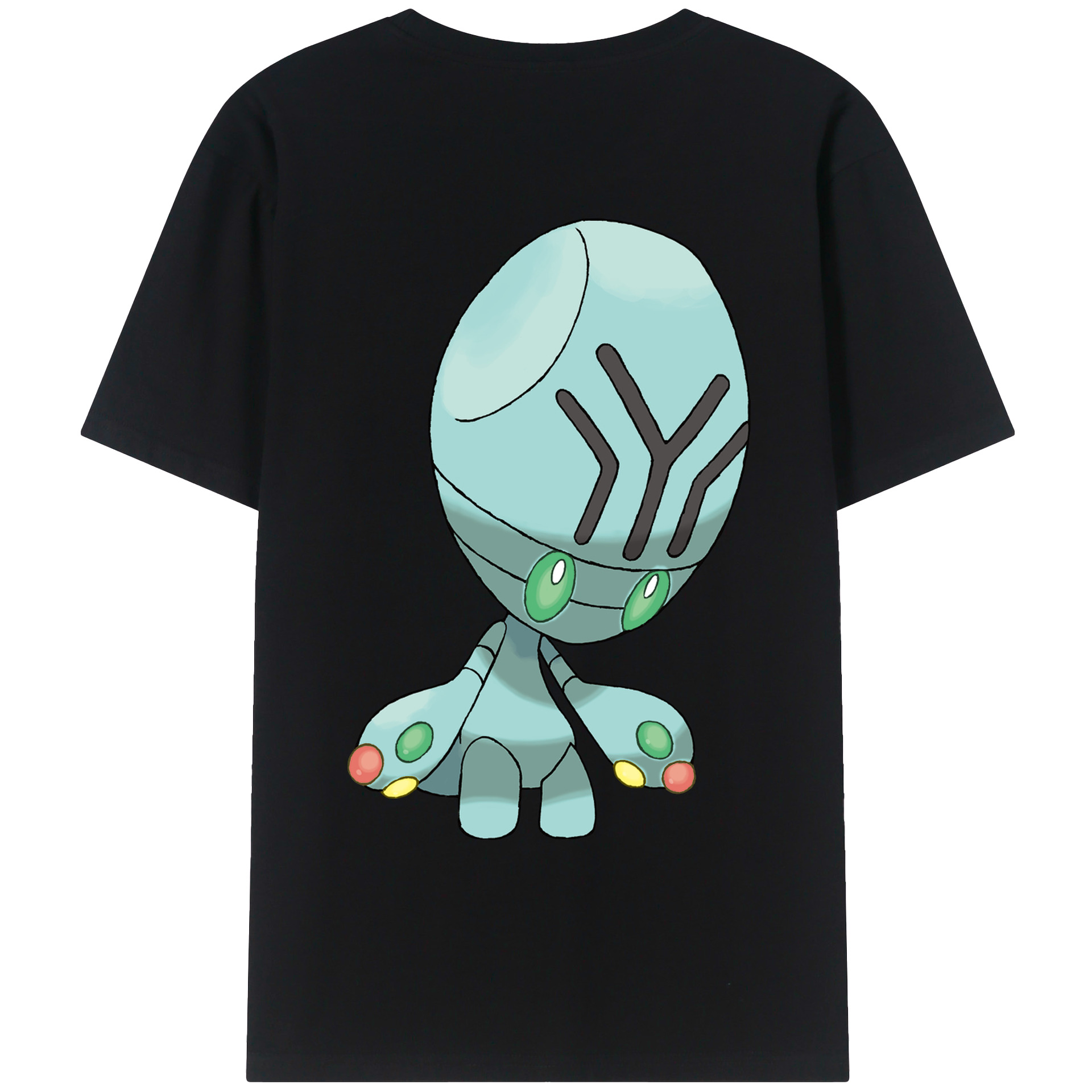 （画像用） ポケットモンスター Pokémon レディース半袖Tシャツ(バックプリント)