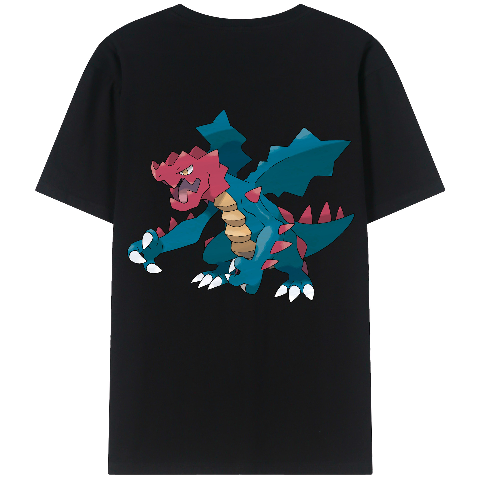 （画像用） ポケットモンスター Pokémon レディース半袖Tシャツ(バックプリント)