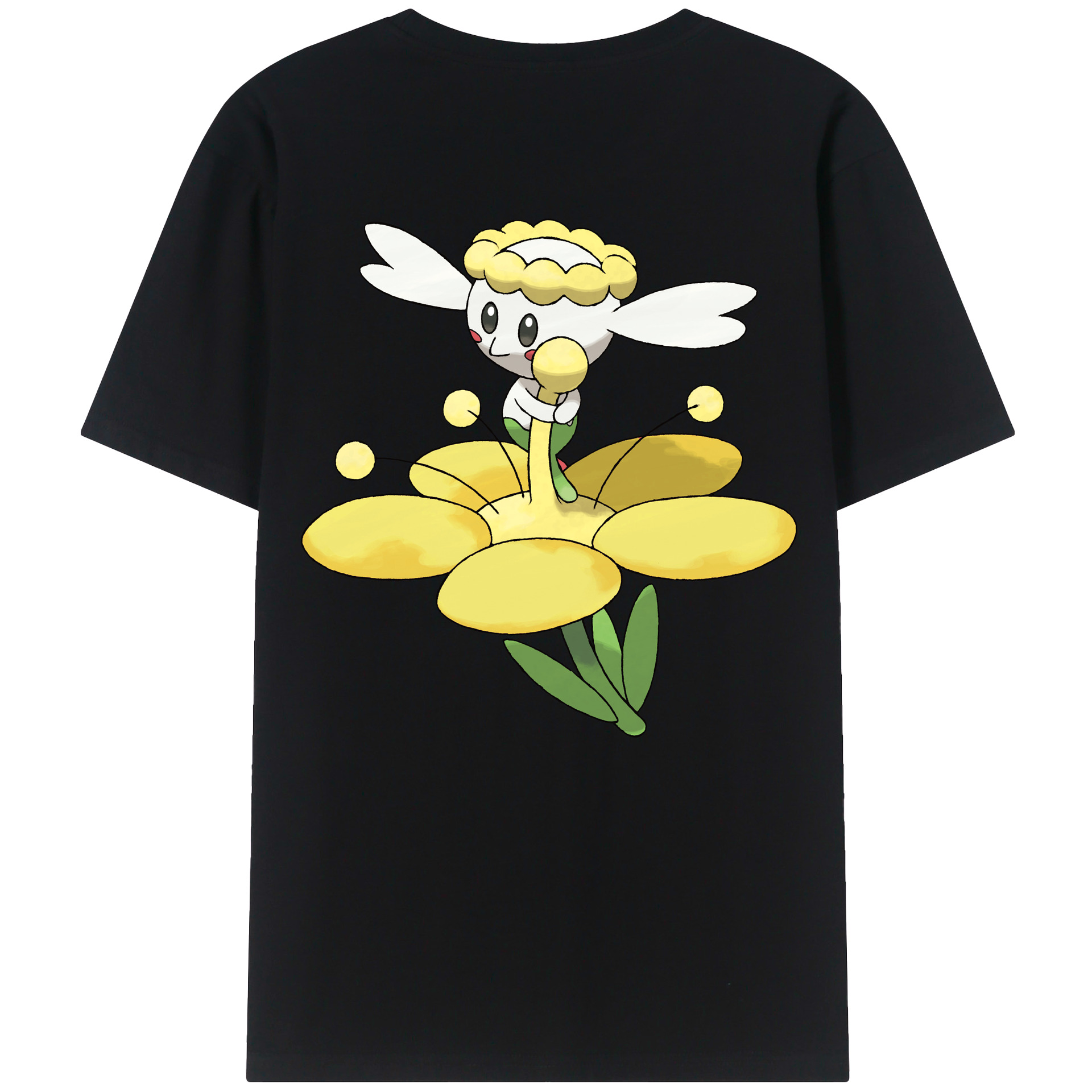 （画像用） ポケットモンスター Pokémon レディース半袖Tシャツ(バックプリント)